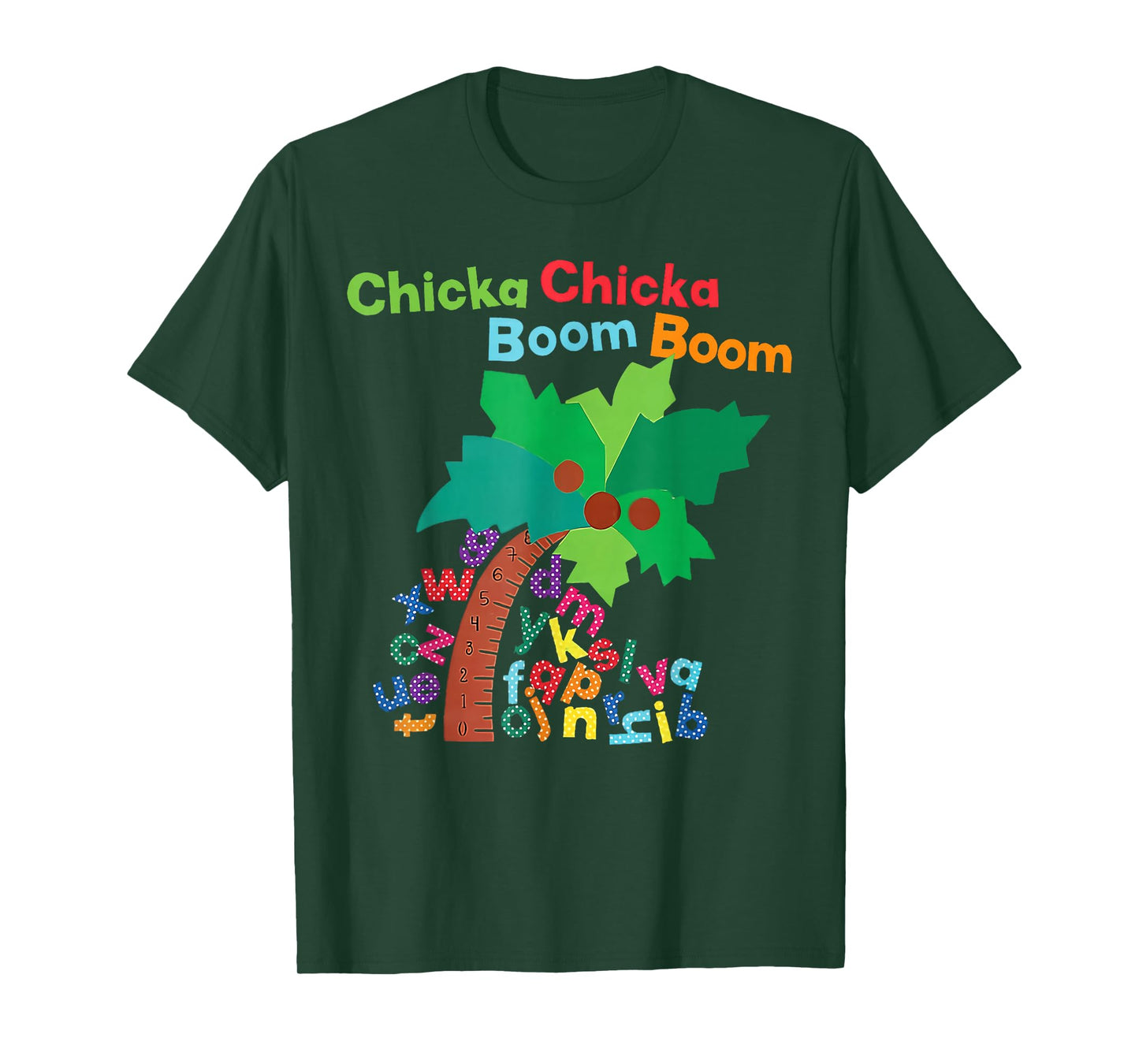 Chicka Boom Boom I'm Glad To See You 1st Day Of School T-Shirt
