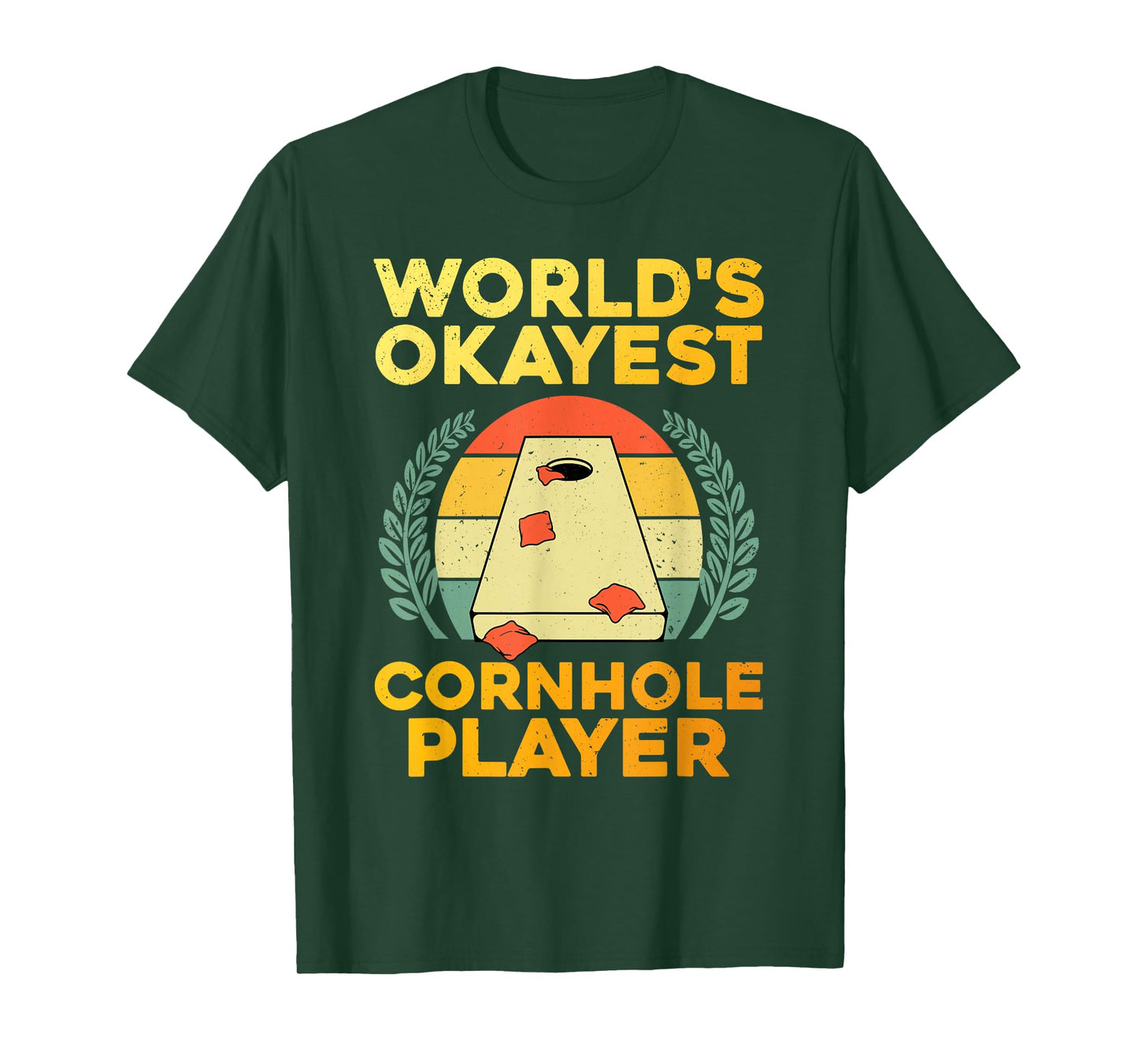 Cool Cornhole Design for Men Women Corn Hole Cornhole Player T-Shirt