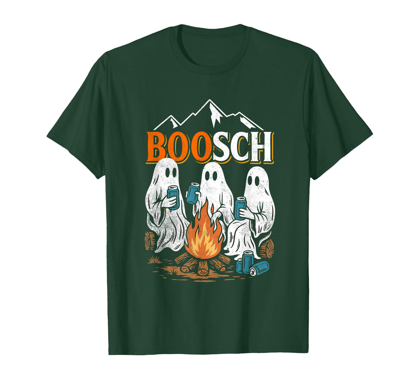 Boosch Halloween Ghost T-Shirt