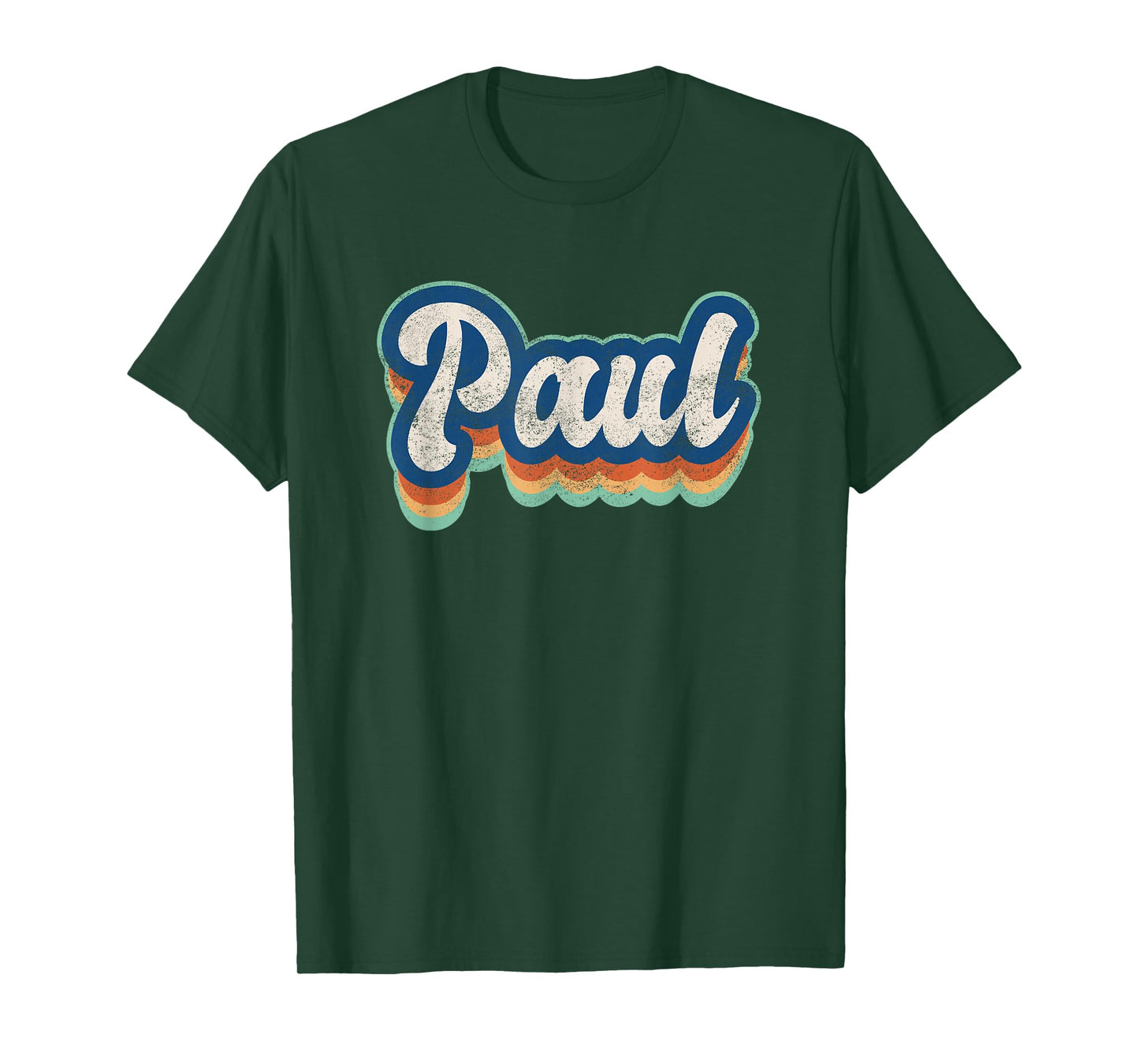 Paul First Name Boy Vintage Style 70s 80s Personalized T-Shirt