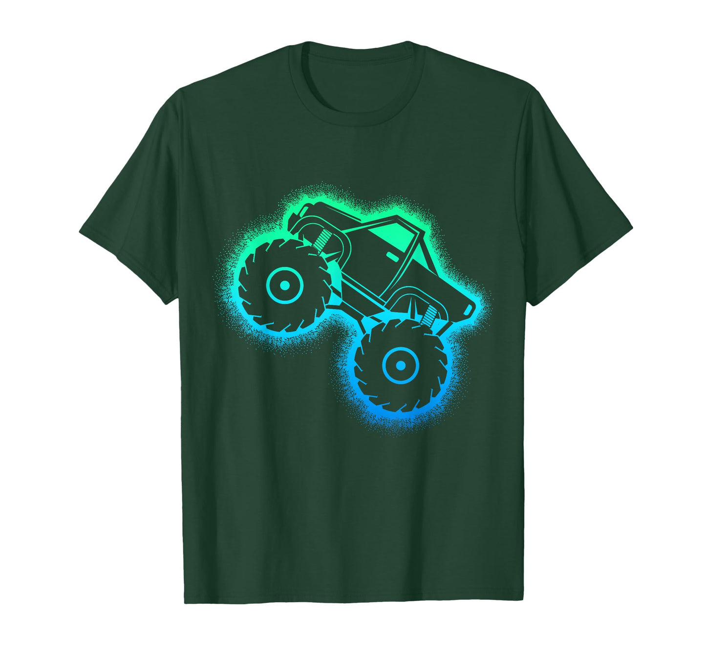 Monster Truck Toddler Boys Kids T-Shirt