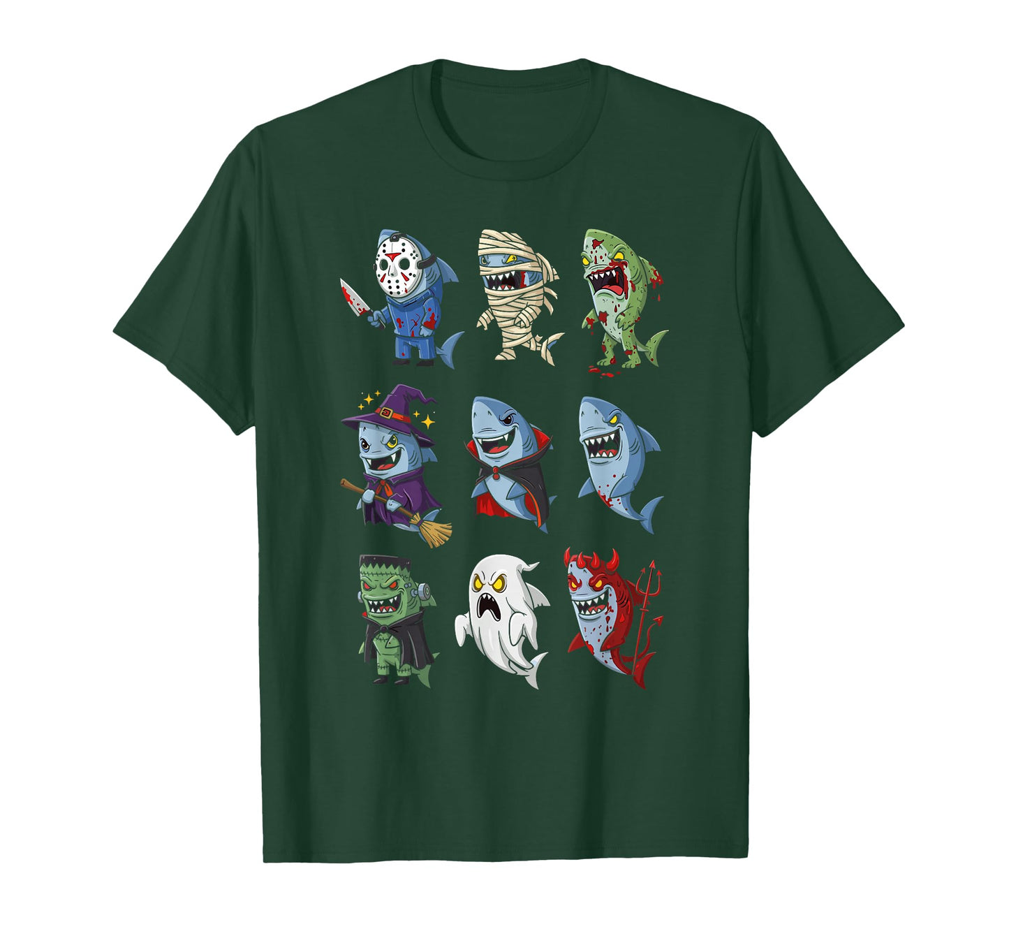Halloween Funny Shark T-Shirt