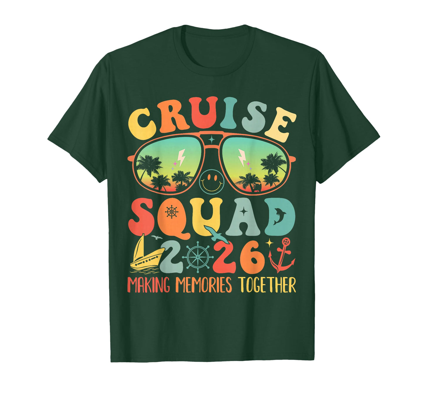 Cruise Squad 2026 Family Vacation Matching Group Summer T-Shirt