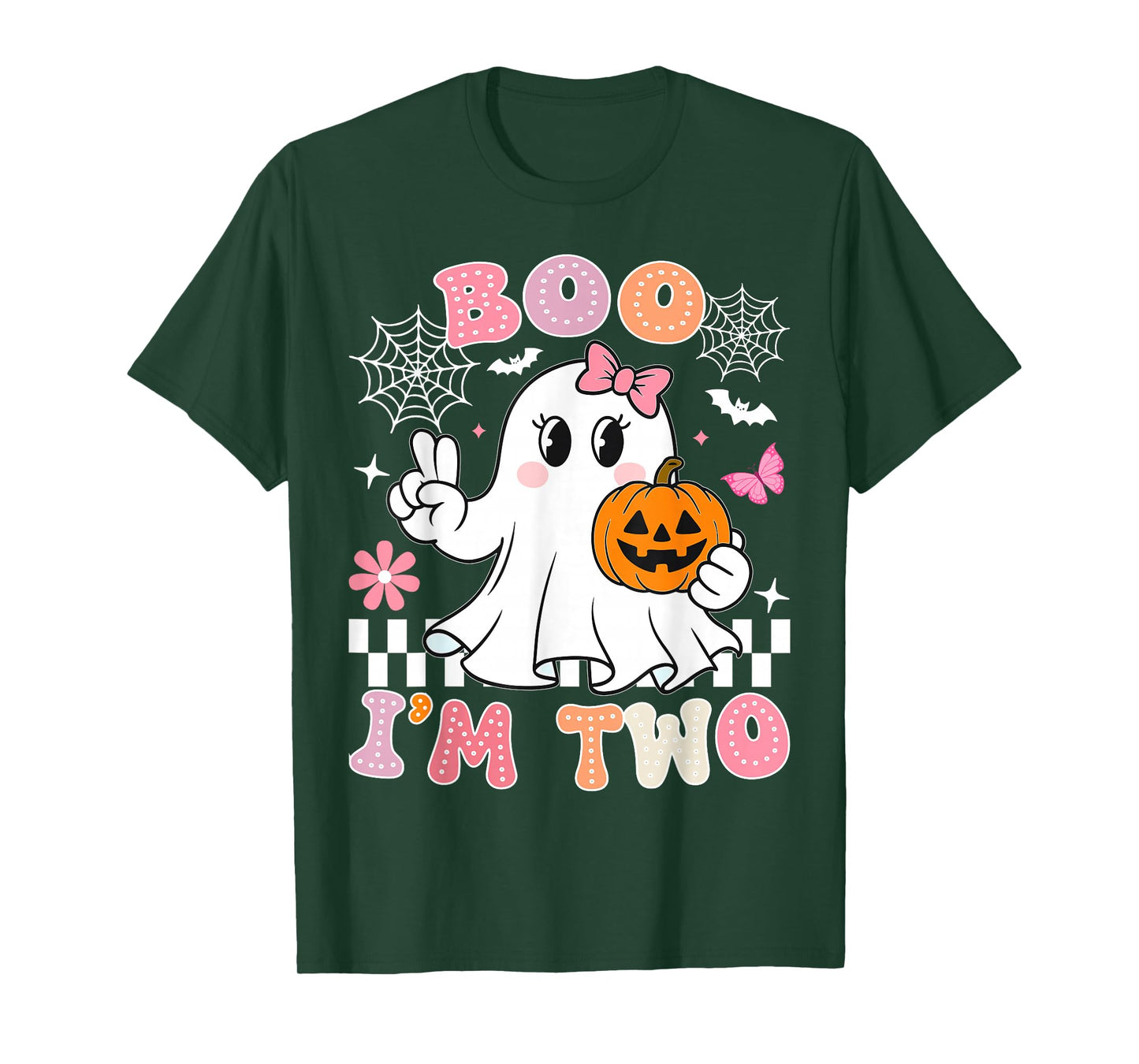 Halloween Birthday Boo im Two Groovy Birthday Outfit T-Shirt