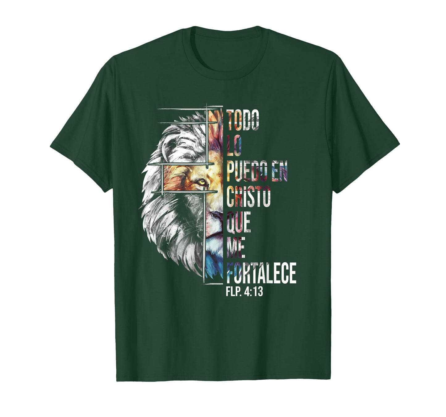 Bible Message Christian God in Spanish Cristianos T-Shirt