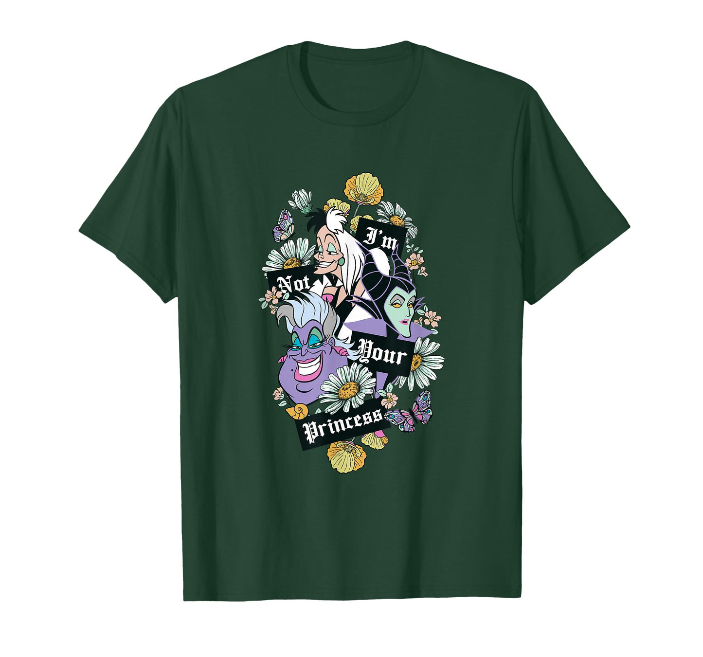 Disney Villains Not Your Princess T-Shirt