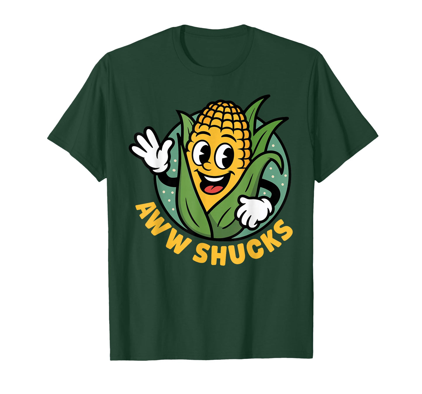 Aww Shucks Corn on the Cob Funny Corn T-Shirt