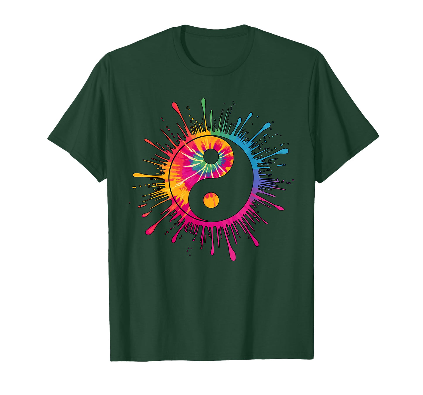 Tie-Dye Yin Yang T-Shirt