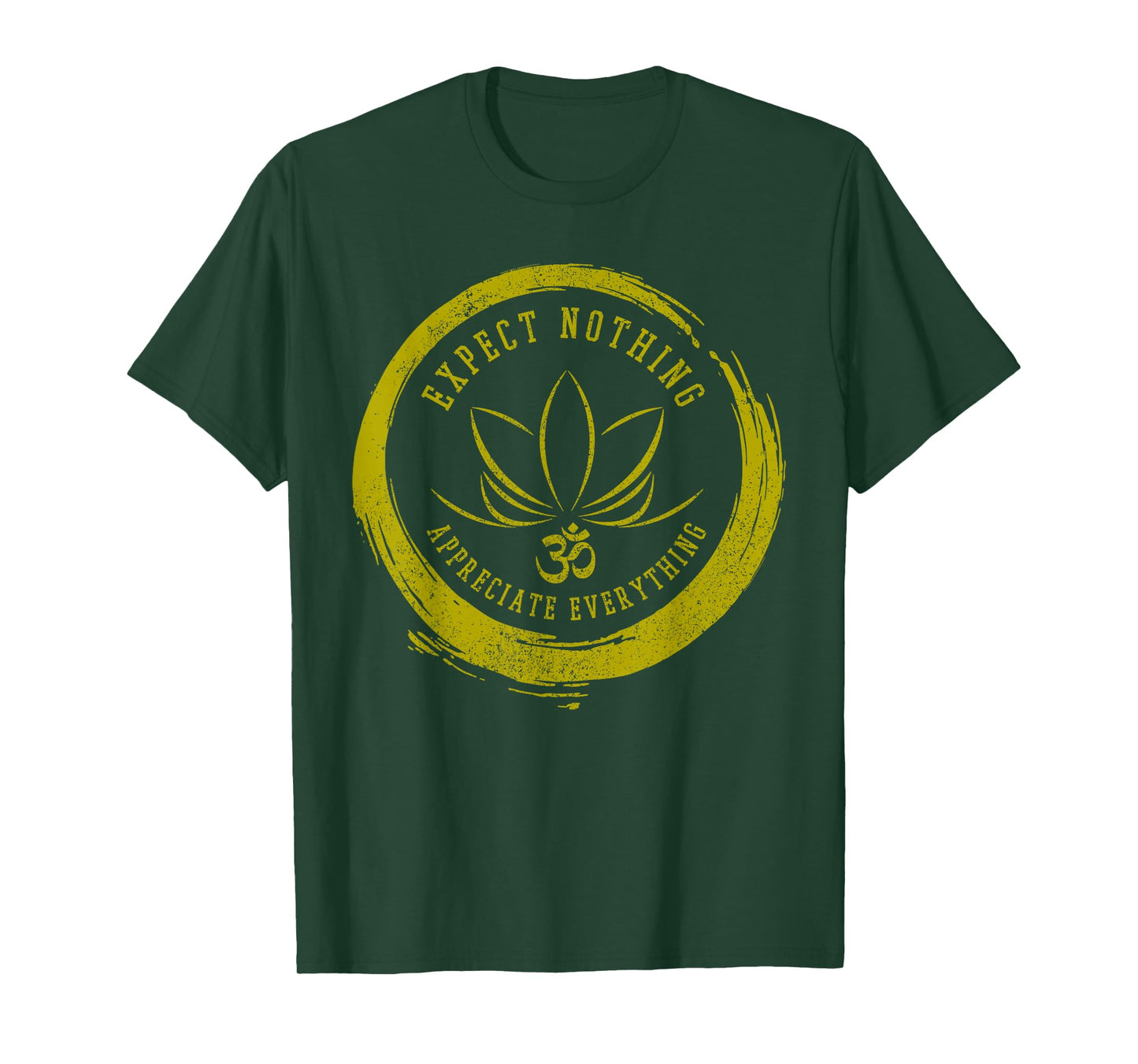 Buddhism Saying Lotus Flower Om Symbol Yoga Gift T-Shirt