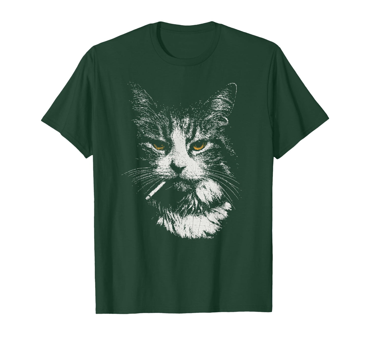 Funny Cool Cat Smoking Funny Meme Cigarette Cat Gang Vintage T-Shirt