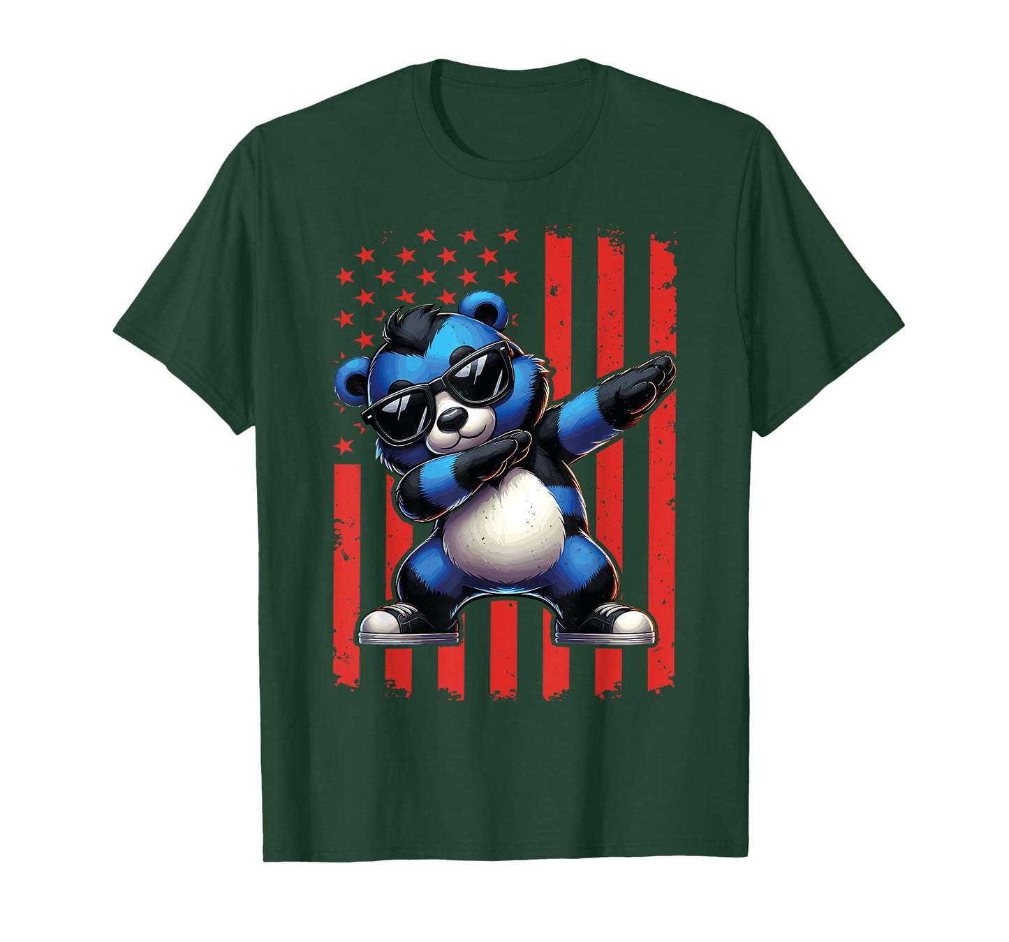 Graphic Bear Cubs Retro Bear Cubs Dabbing T-Shirt