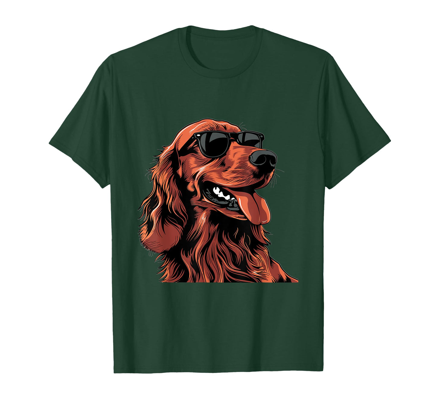 Irish Setter Dog Breed Graphic Men Women Kids T-Shirt