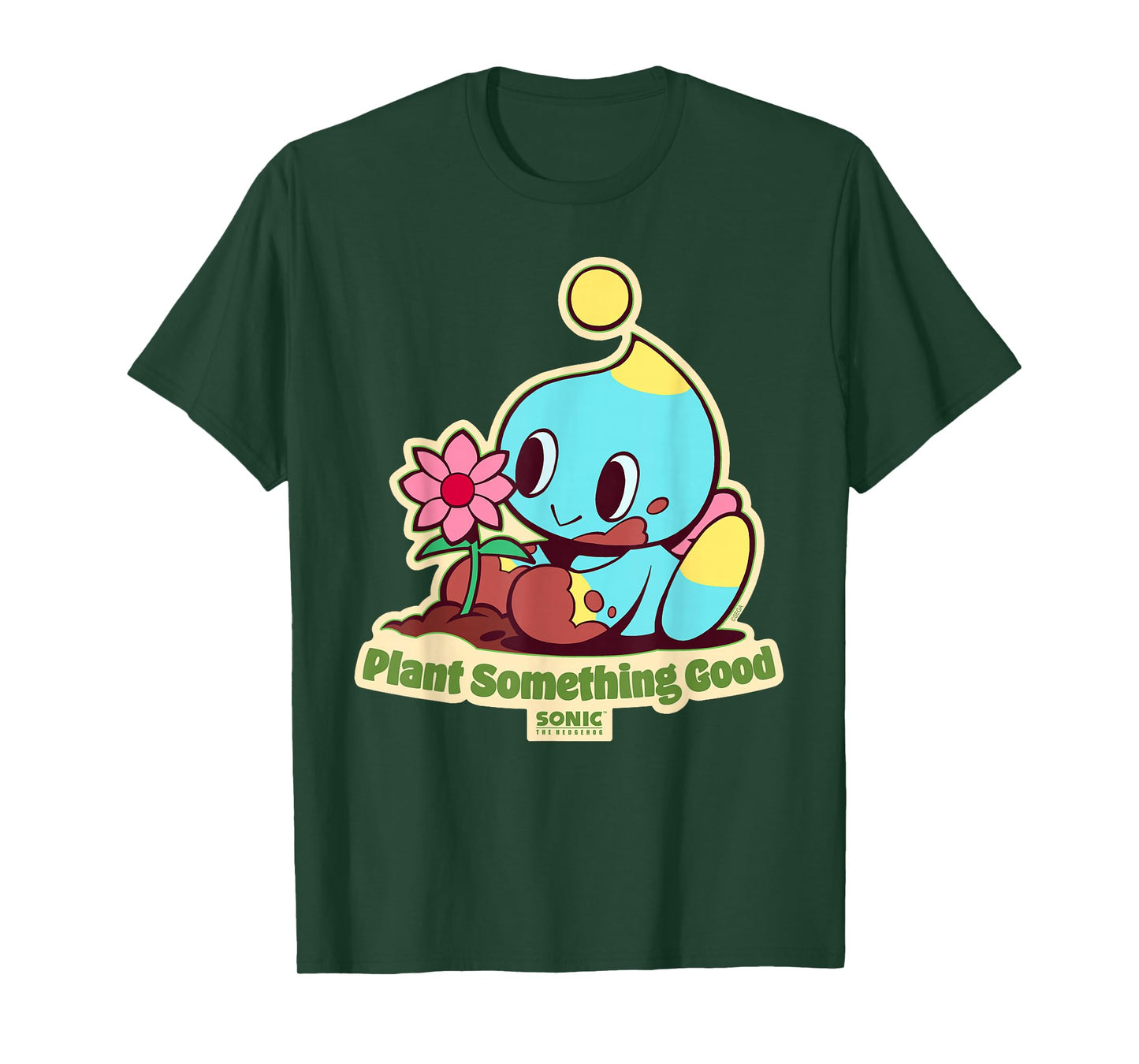 Sonic the Hedgehog - "Plant Something Good" Earth Day Chao T-Shirt