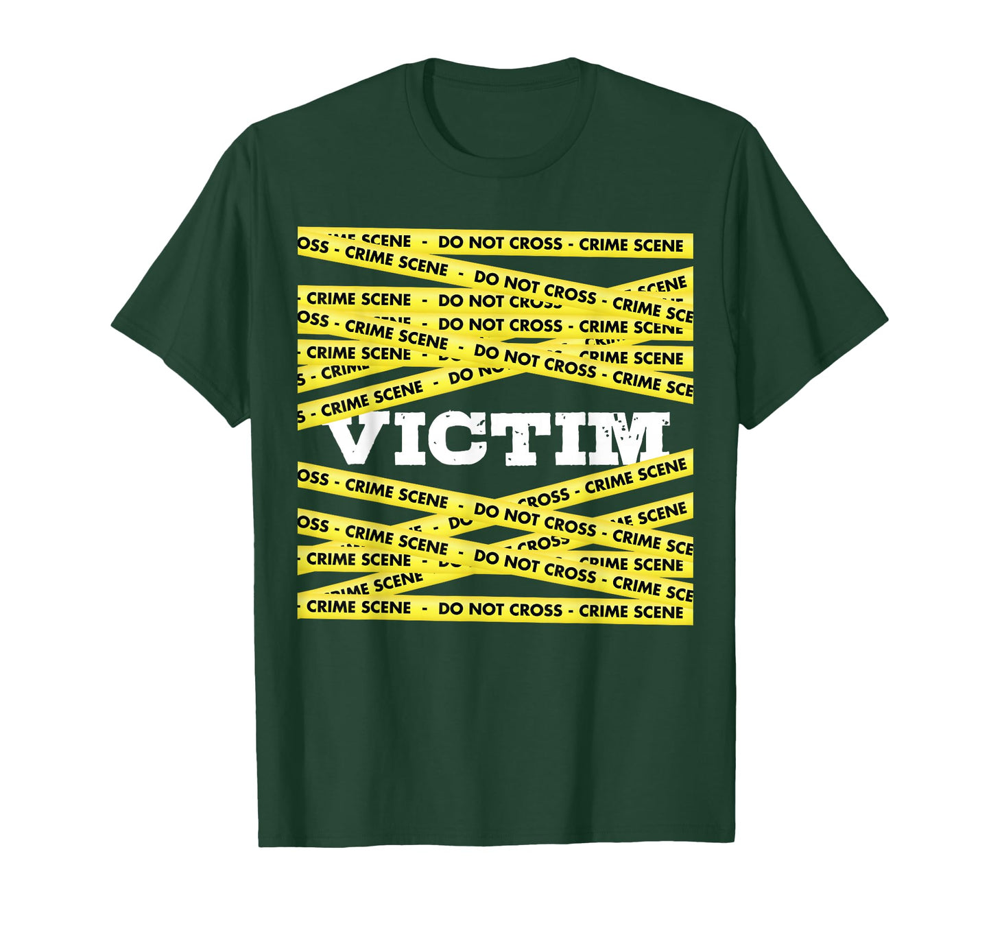 Victim Crime Scene Do No Cross True Crime Costume T-Shirt