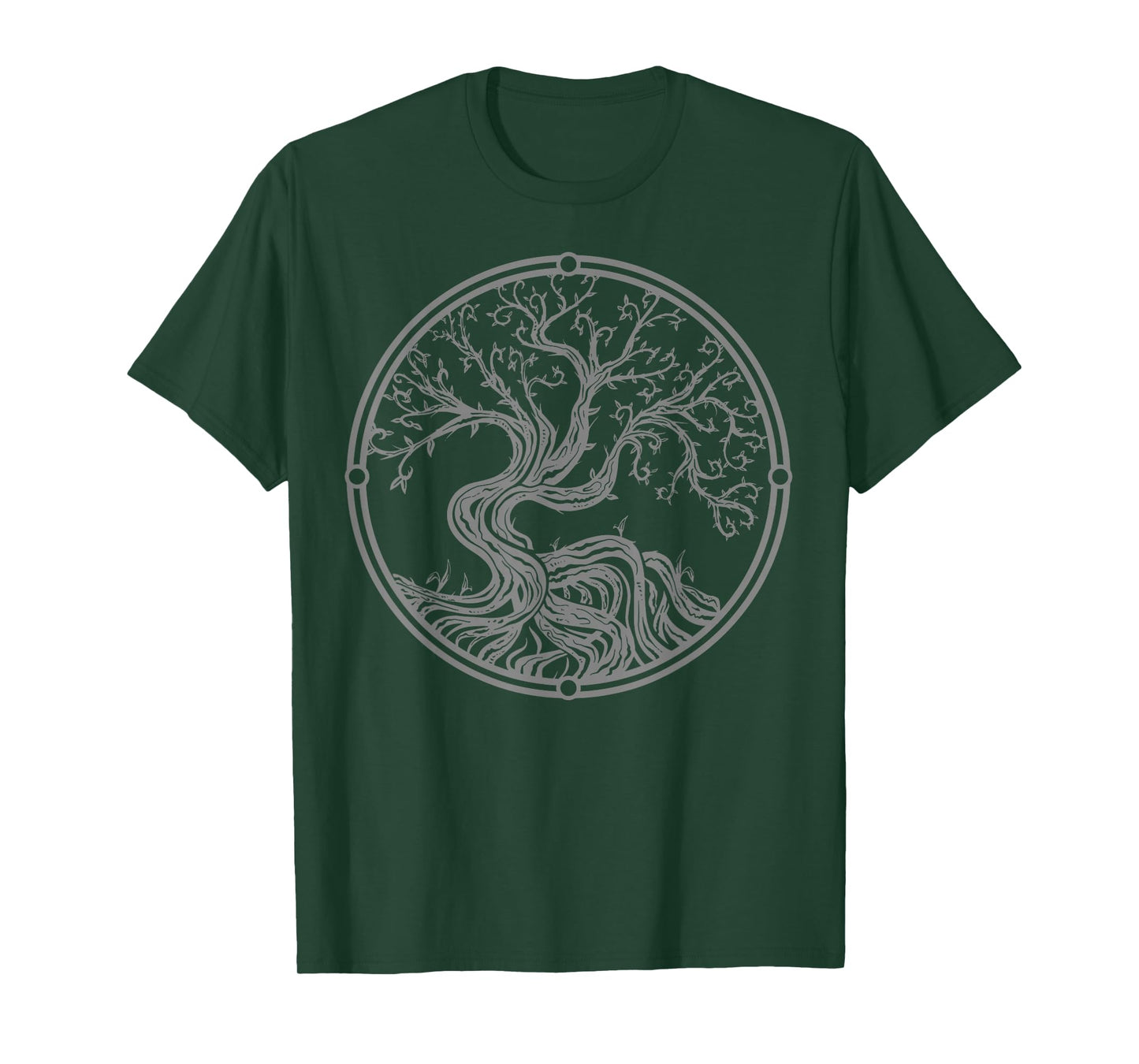 Tree Yggdrasil Viking Celtic Norse Life Symbol T-Shirt