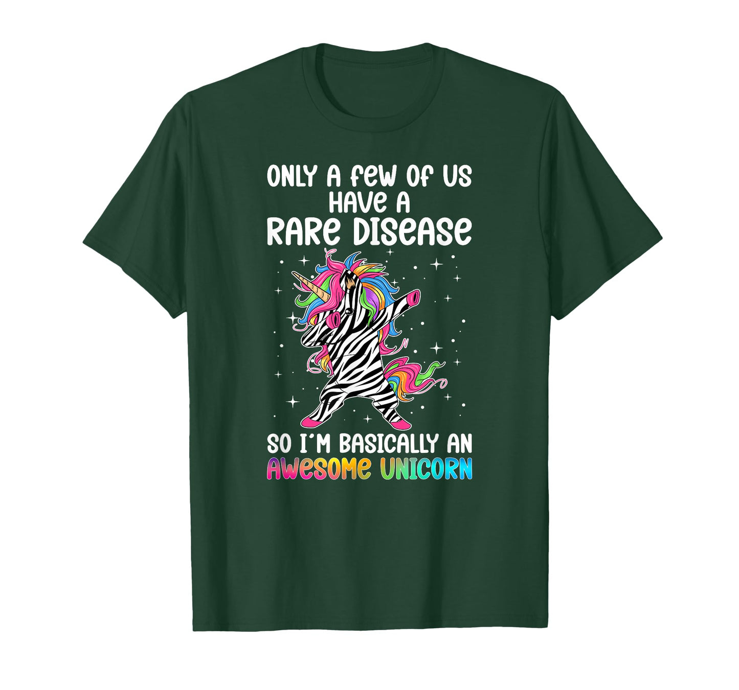 Awesome Unicorn Rare Disease Awareness Rare Disease Warrior T-Shirt