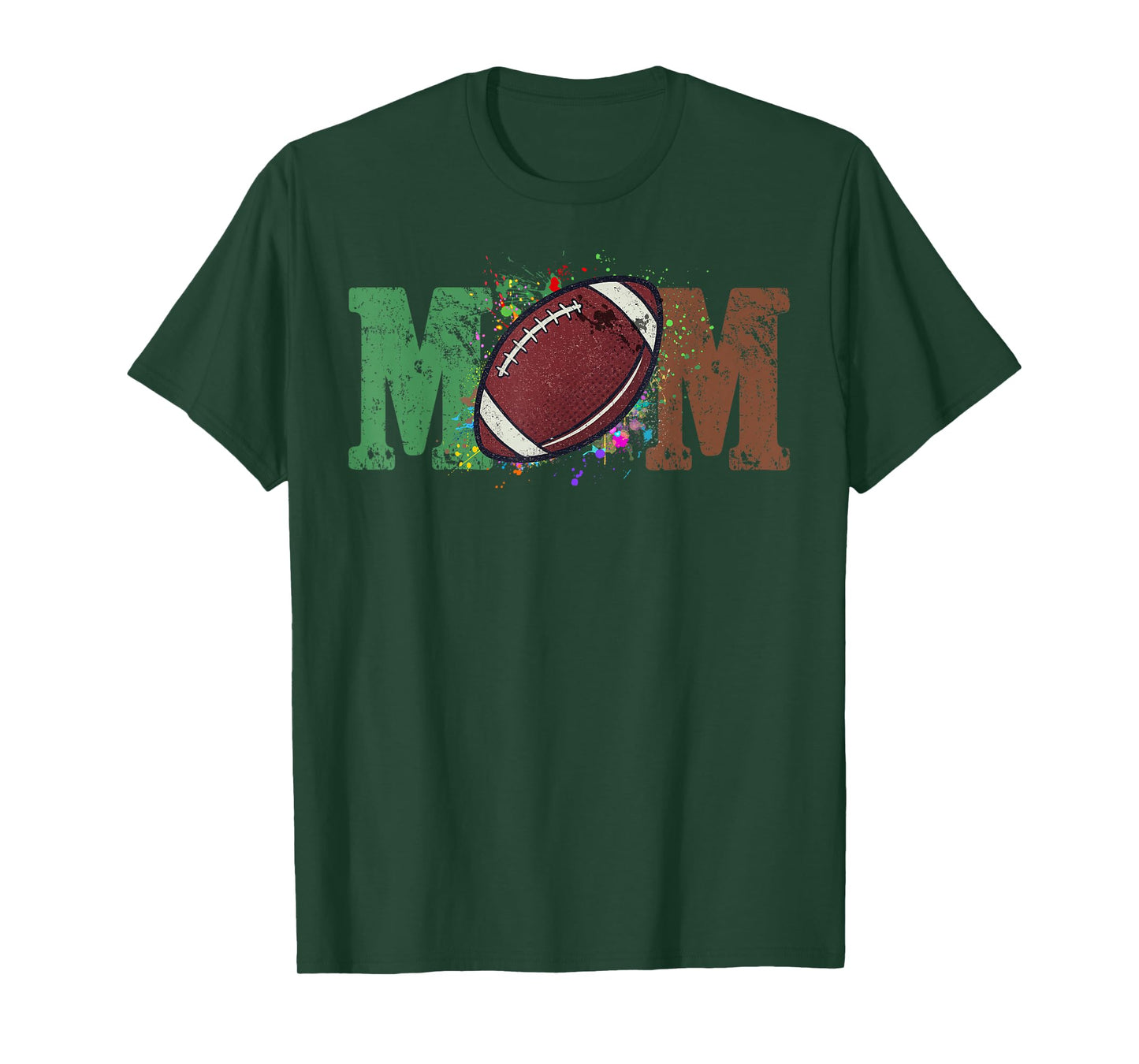 Football Mom 1st Birthday T-Shirt