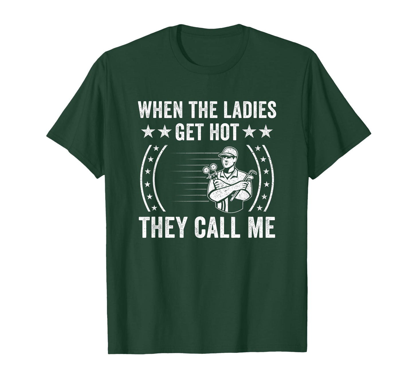 HVAC Technician Air Conditioning Engineer HVAC Installer T-Shirt