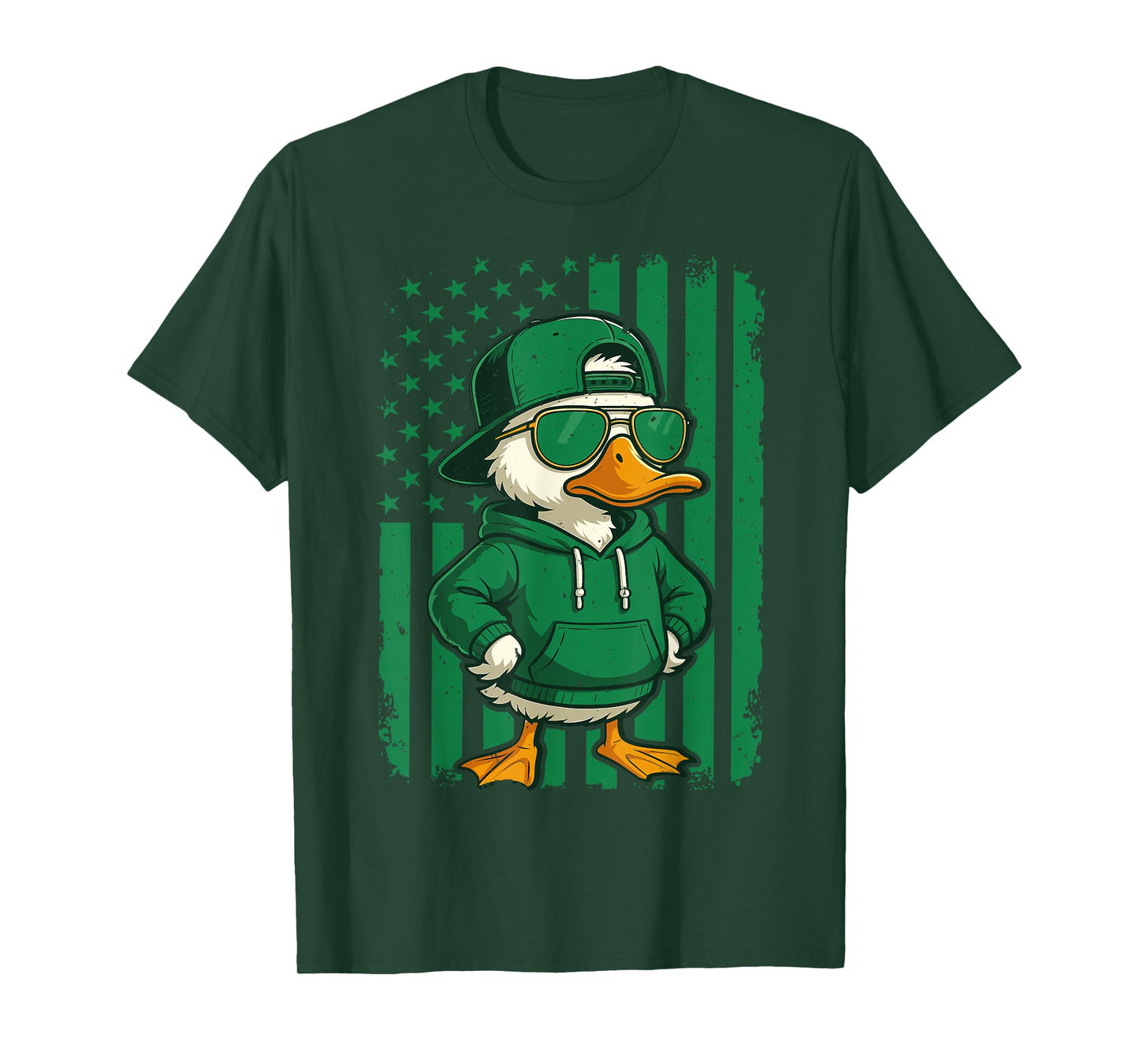 Graphic Duck Men Women Boys Girls Youth Kids Teen T-Shirt