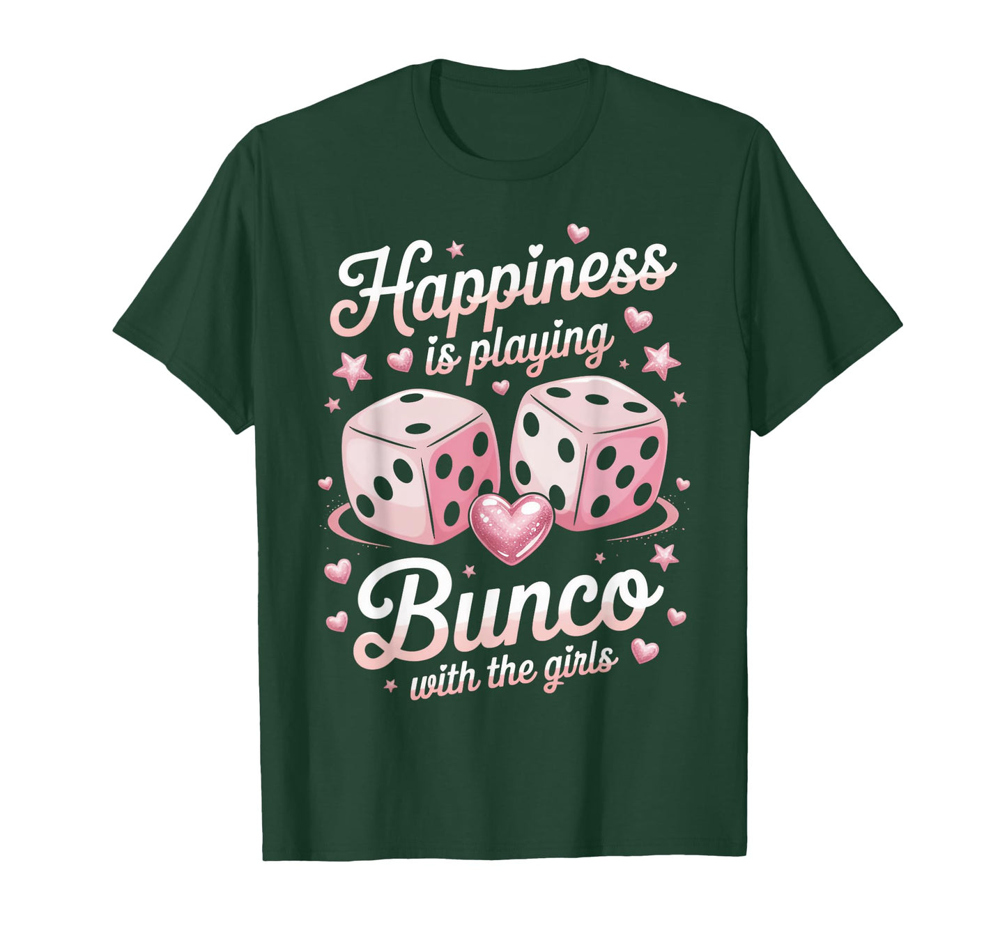 Bunco With Girls Bunco Night Bunco Lover Dice Game Bunco T-Shirt