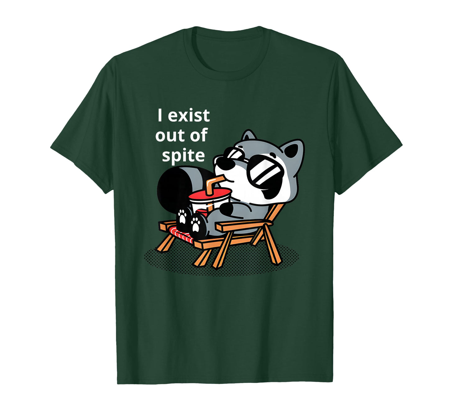 I Exit Out Of Spite Funny For Men Women T-Shirt