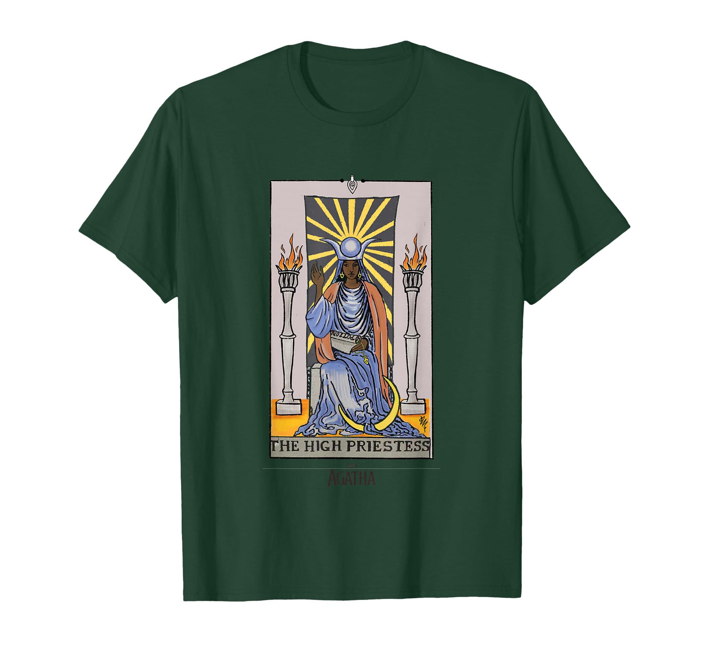 Marvel Agatha All Along The High Priestess Vintage Tarot T-Shirt