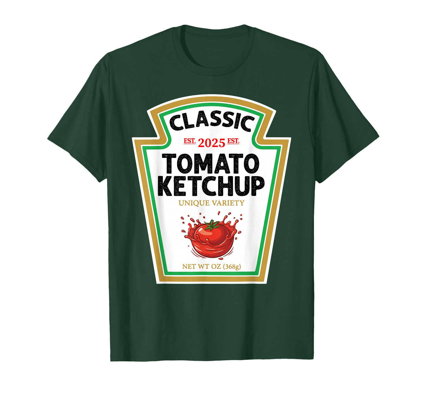 Red Ketchup DIY Halloween Costume Matching Group Ketchup T-Shirt
