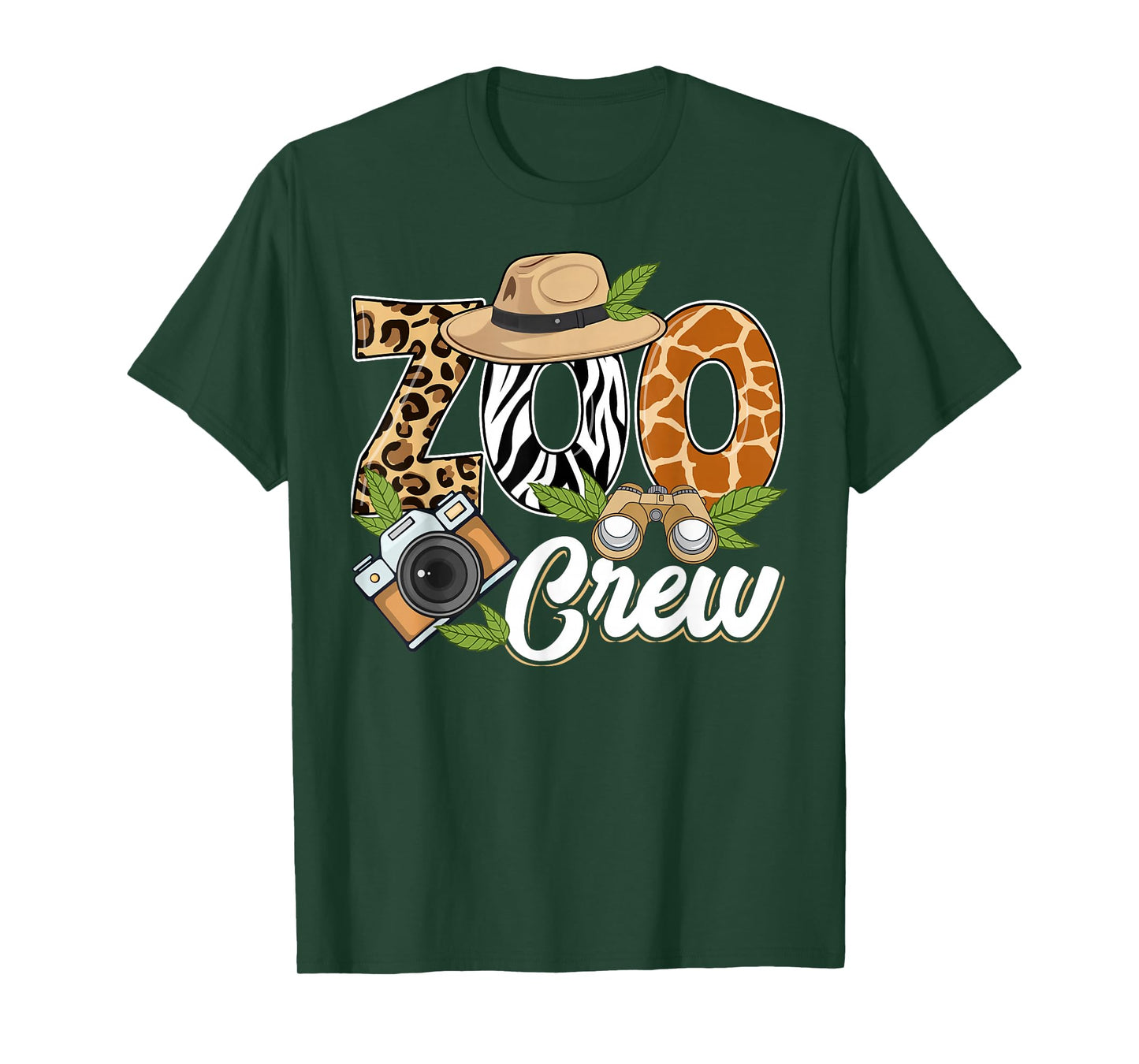 Zoo Crew Safari Animals Wildlife Animal Wild Field Trip T-Shirt