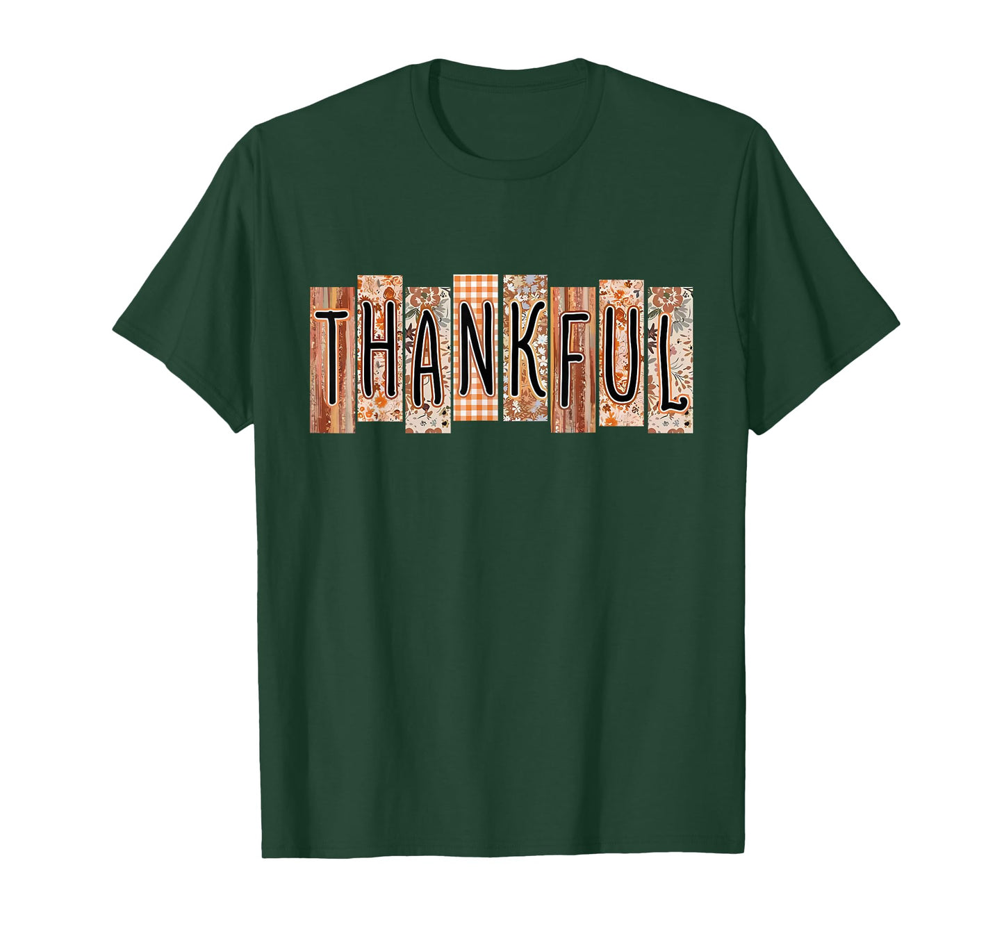 Thankful Coquette Bow Floral Cute Thanksgiving Autumn Leaves T-Shirt