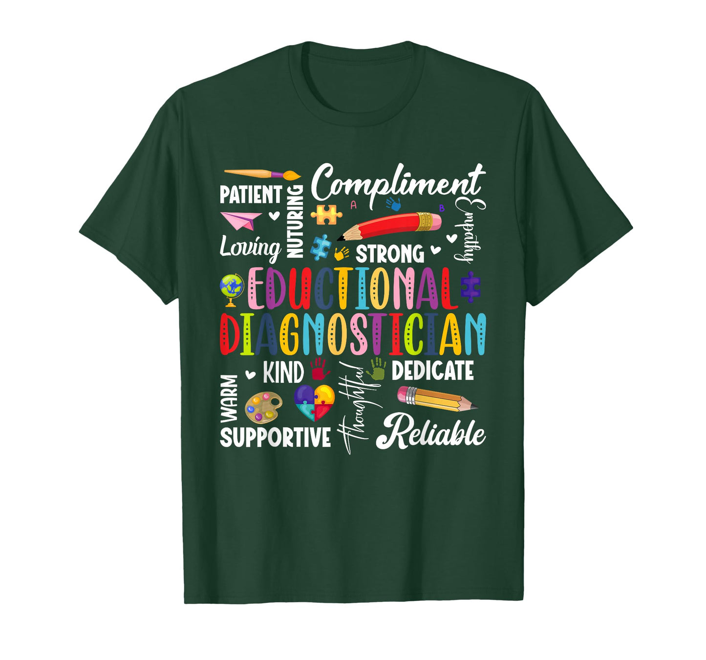Educational DIAG Appreciation Educational Diagnostician T-Shirt