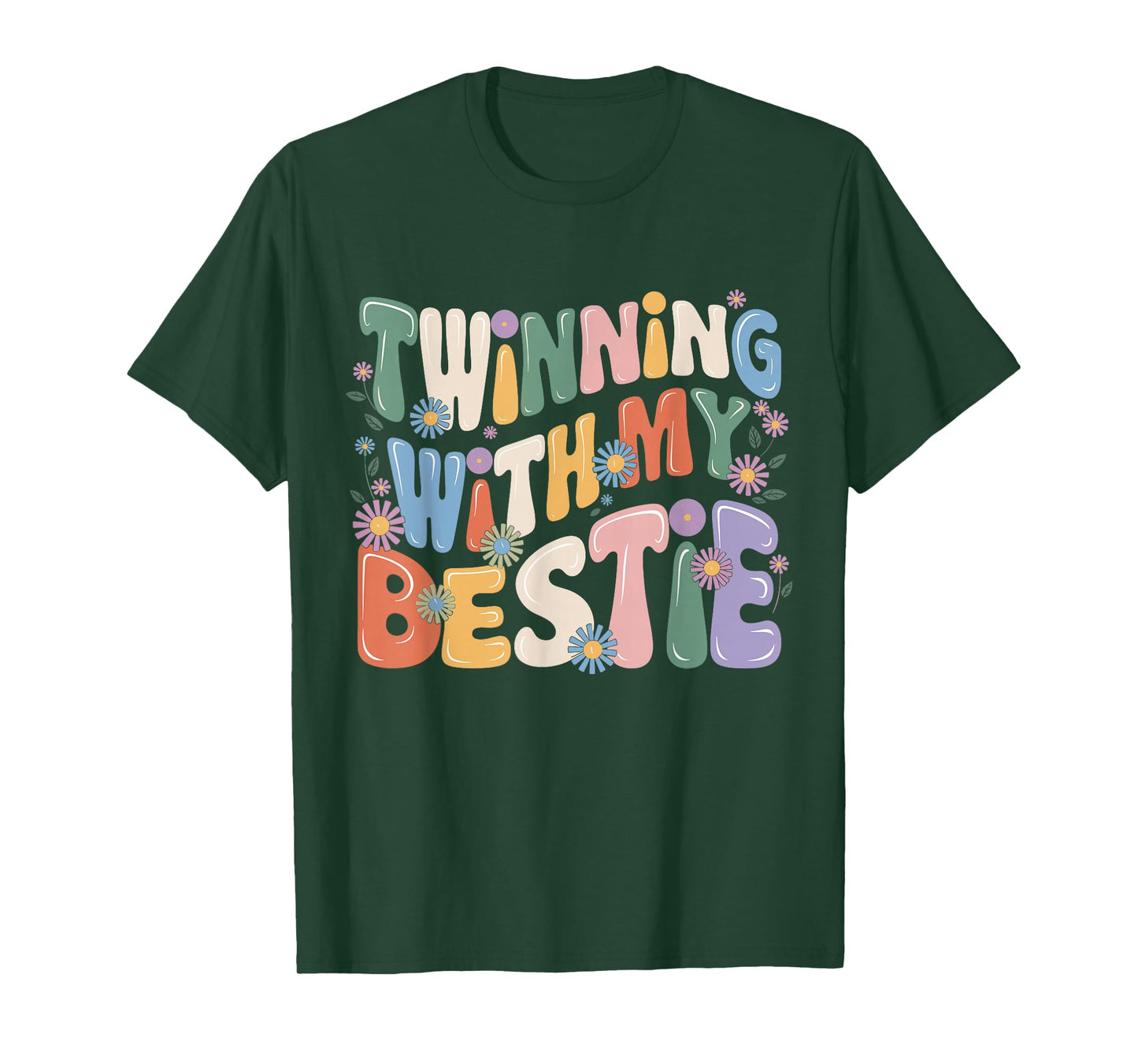 Friends Twinning With My Bestie Spirit Week Girls T-Shirt