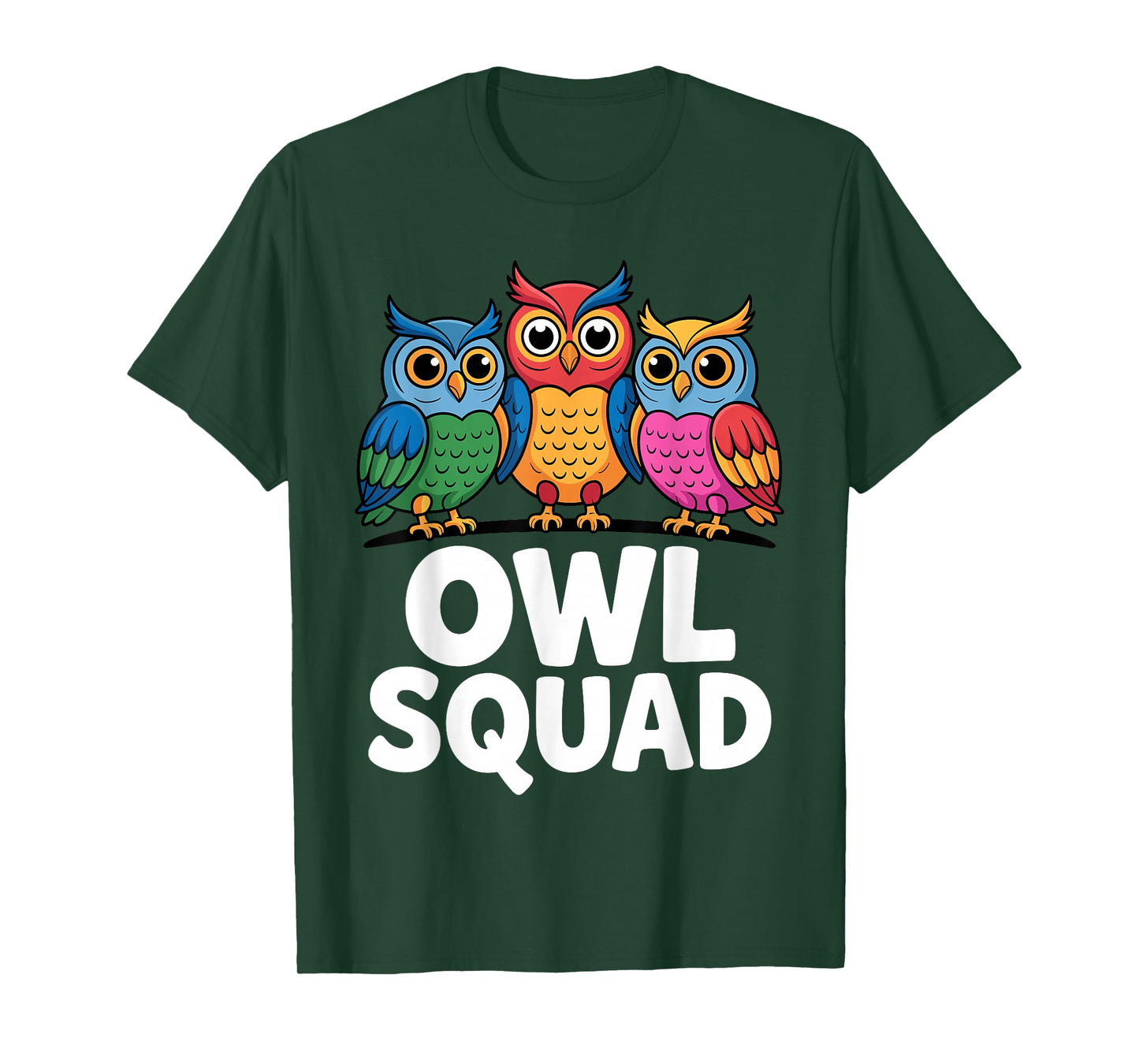 Cool Owl Design for Men Women Kids Bird Animal Owl Lovers T-Shirt