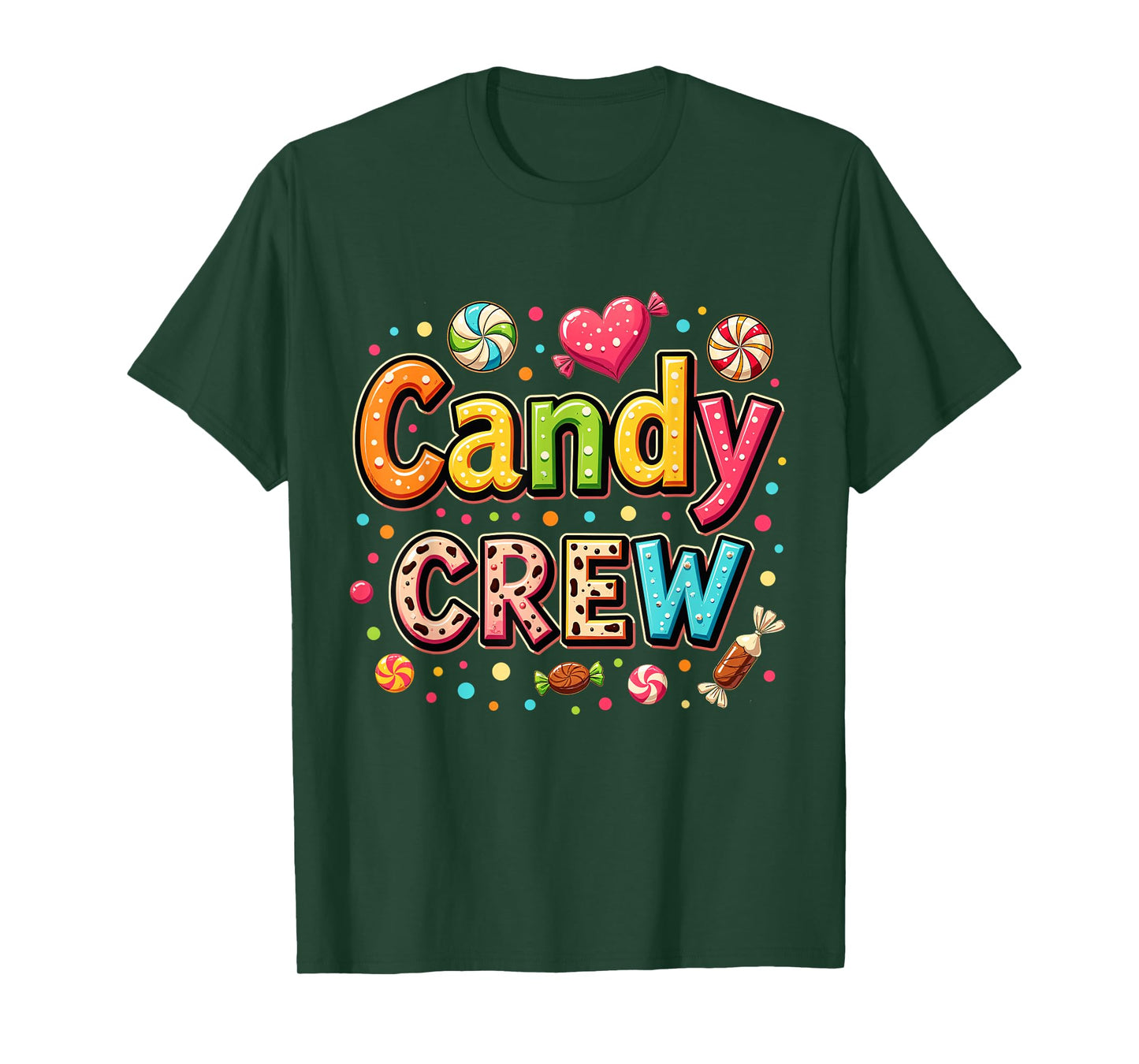 Candy Party Crew Lover Cute Halloween Trick or Treat Outfit T-Shirt