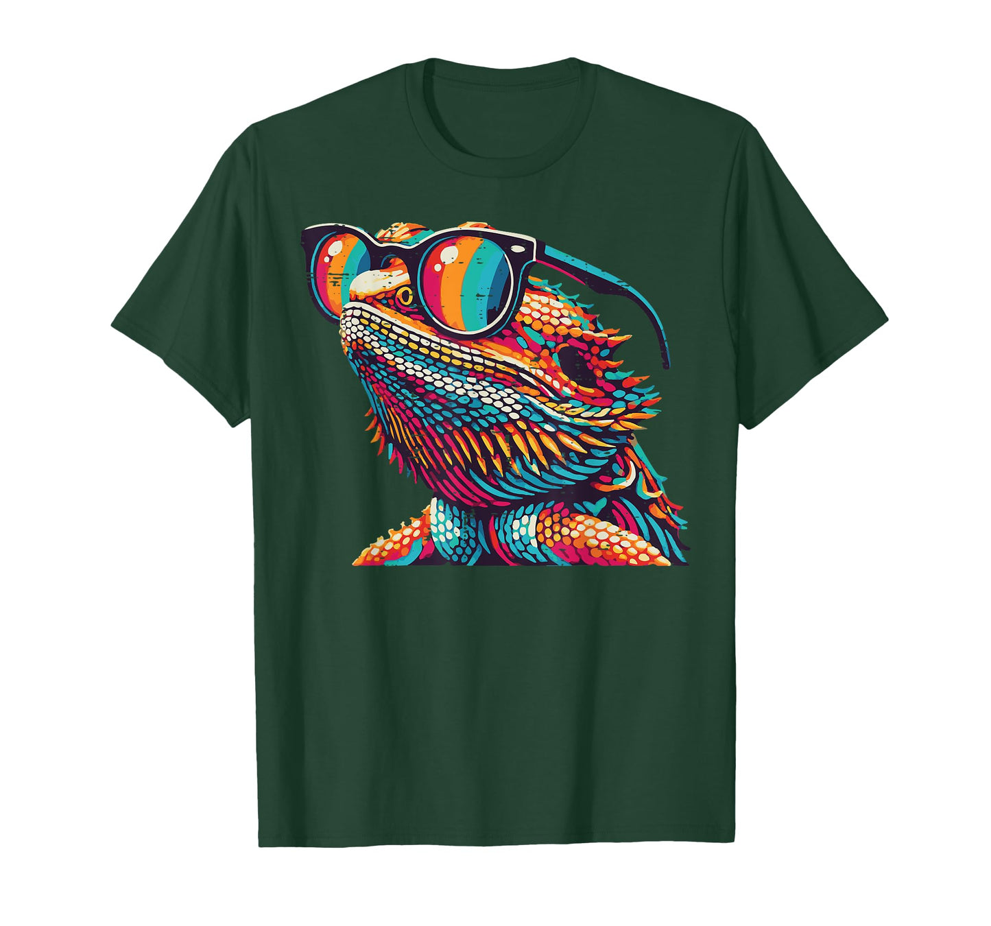 Bearded Dragon Sunglasses Funny Beardie Lizard Women Men Kid T-Shirt