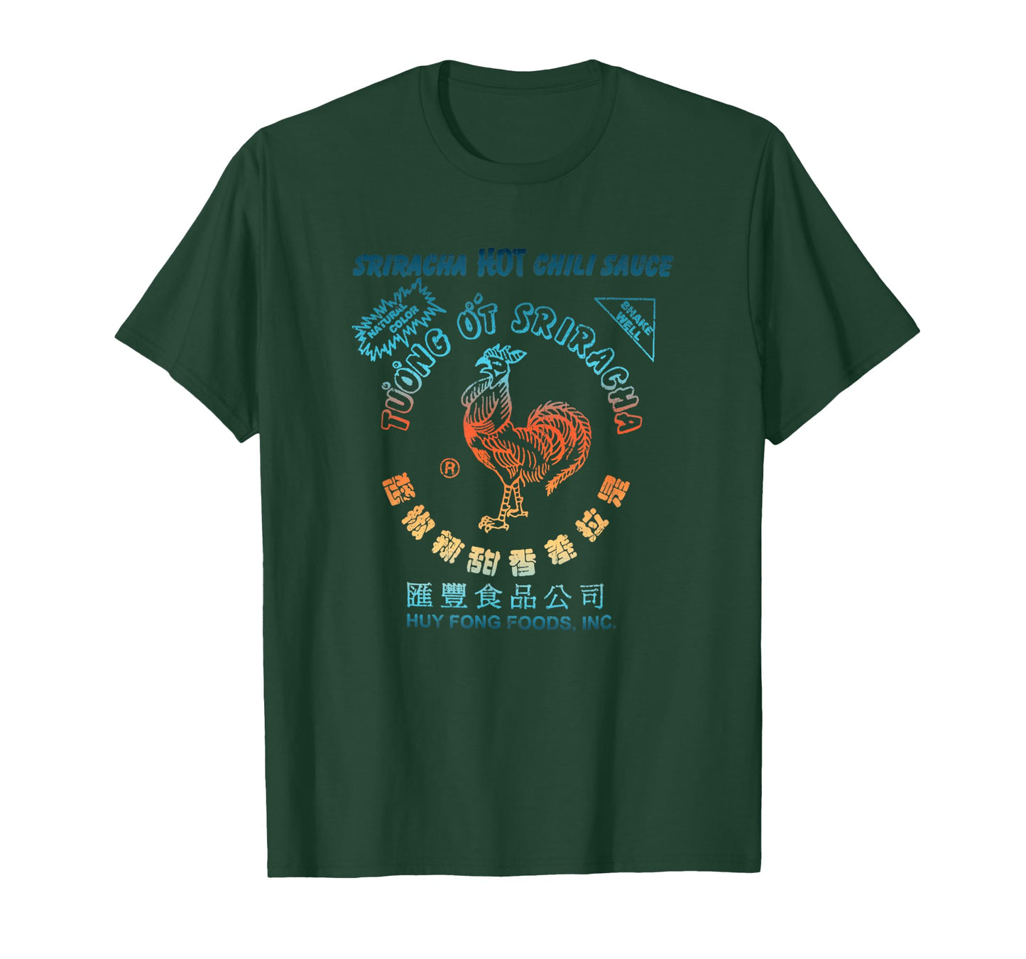 Vintage Funny Sriracha Hot Chili Sauce Gift T-Shirt