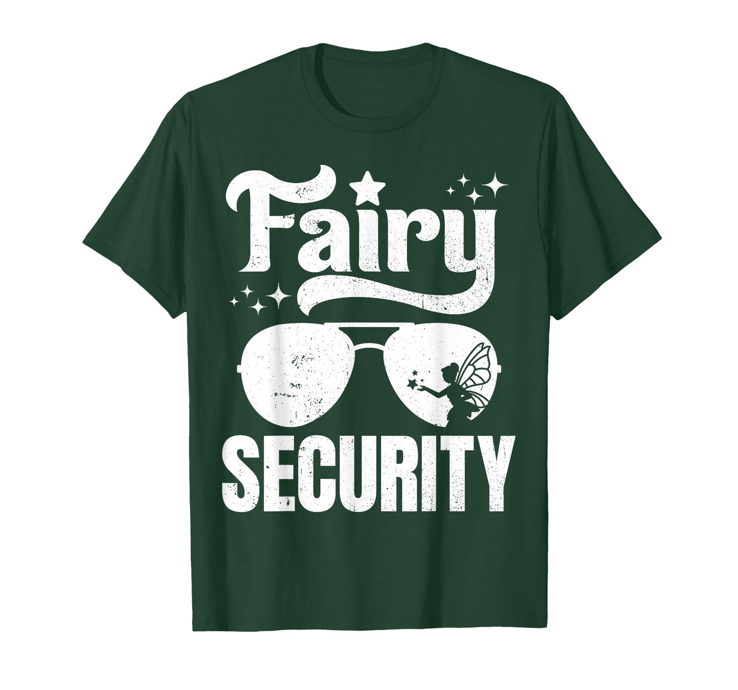 Fairy Security Protection Squad Birthday family Brother Men T-Shirt