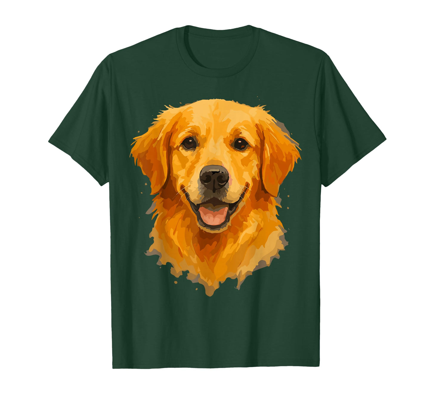 Golden Retriever Art T-Shirt
