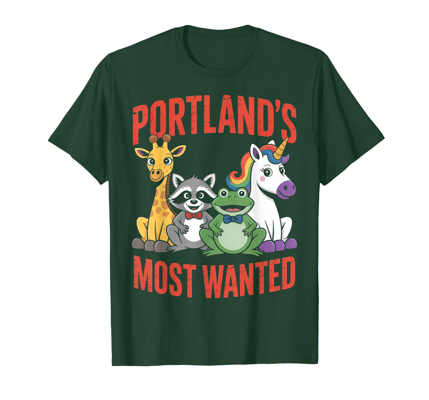 Funny Portland Protest Inflatable Protester Parody Frog T-Shirt