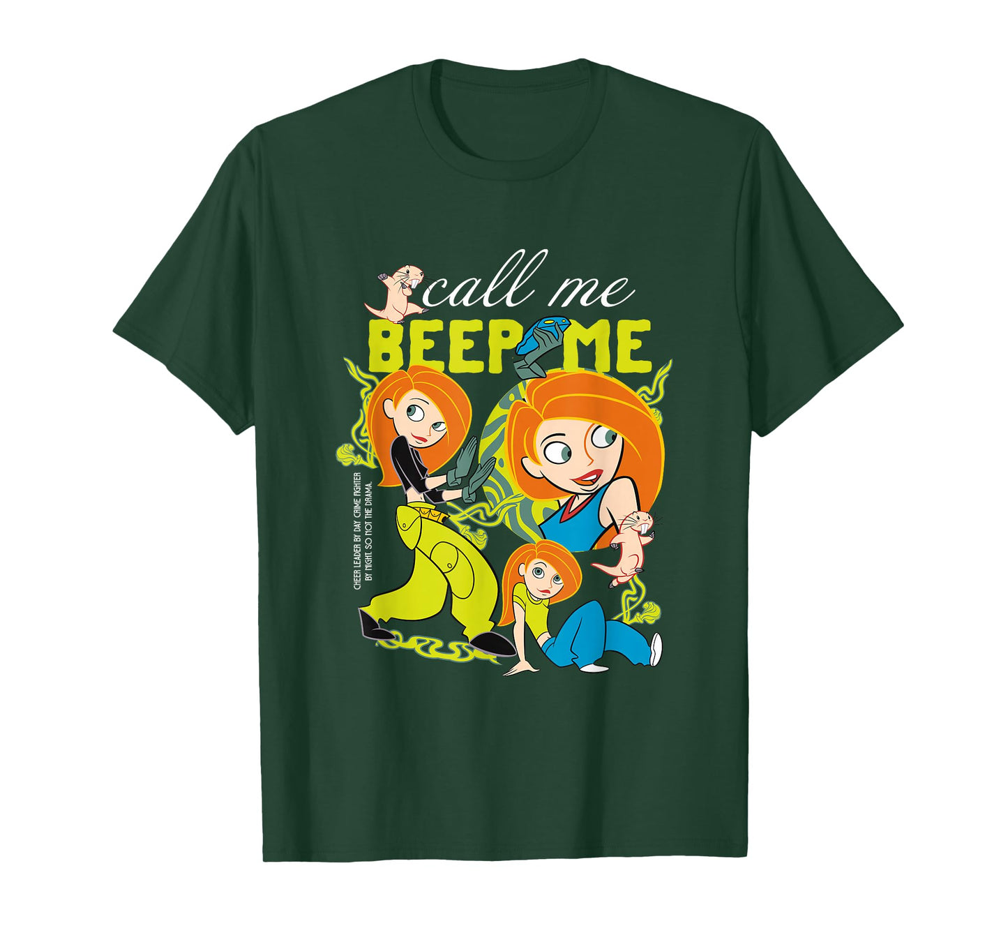 Disney Kim Possible Retro Y2k Style T-Shirt
