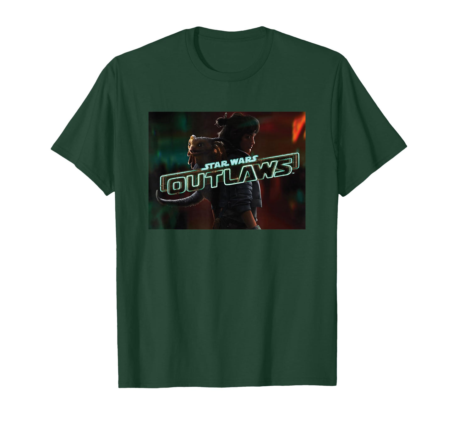 Star Wars Outlaws Nix And Kay Vess Poster T-Shirt