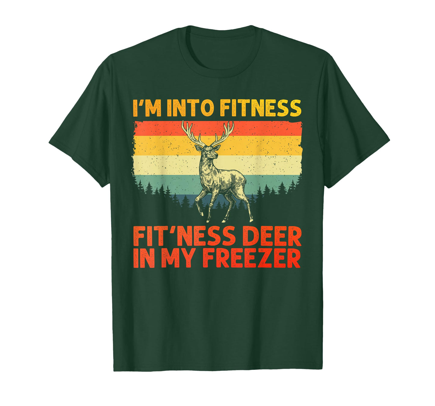 Deer Hunting Art for Men Women Wildlife Hunter Deer Hunting T-Shirt