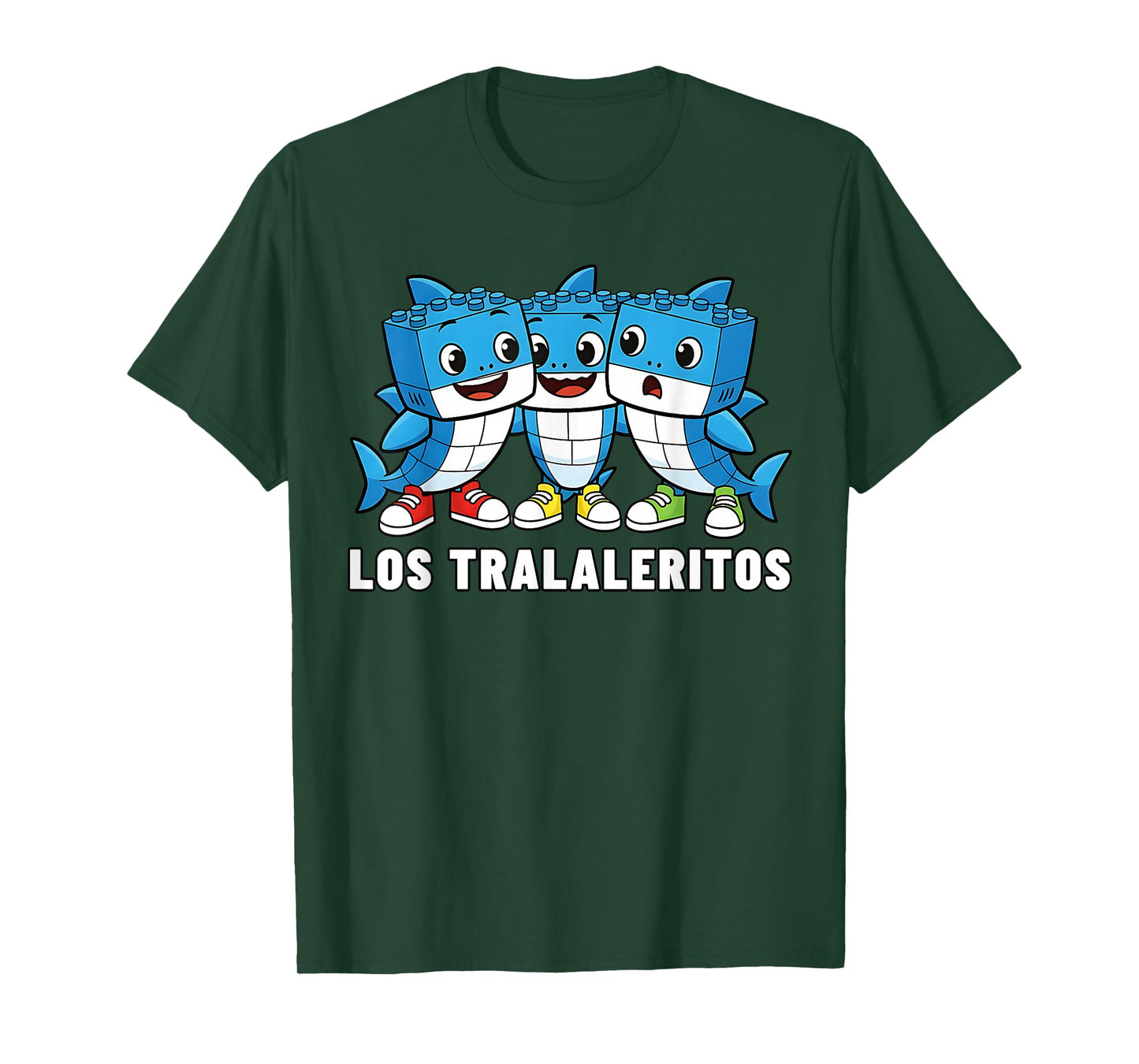 Cute Los Tralaleritos Funny Italian Brainrot Kids Meme T-Shirt