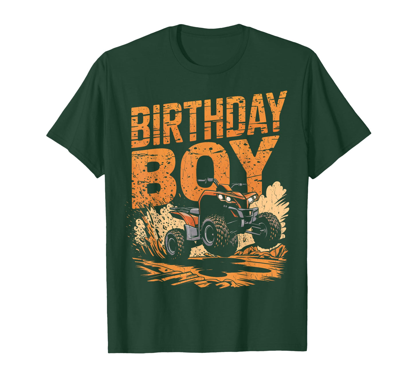 Funny Birthday Boy 4 Wheeler Birthday Boy ATV Birthday Party T-Shirt