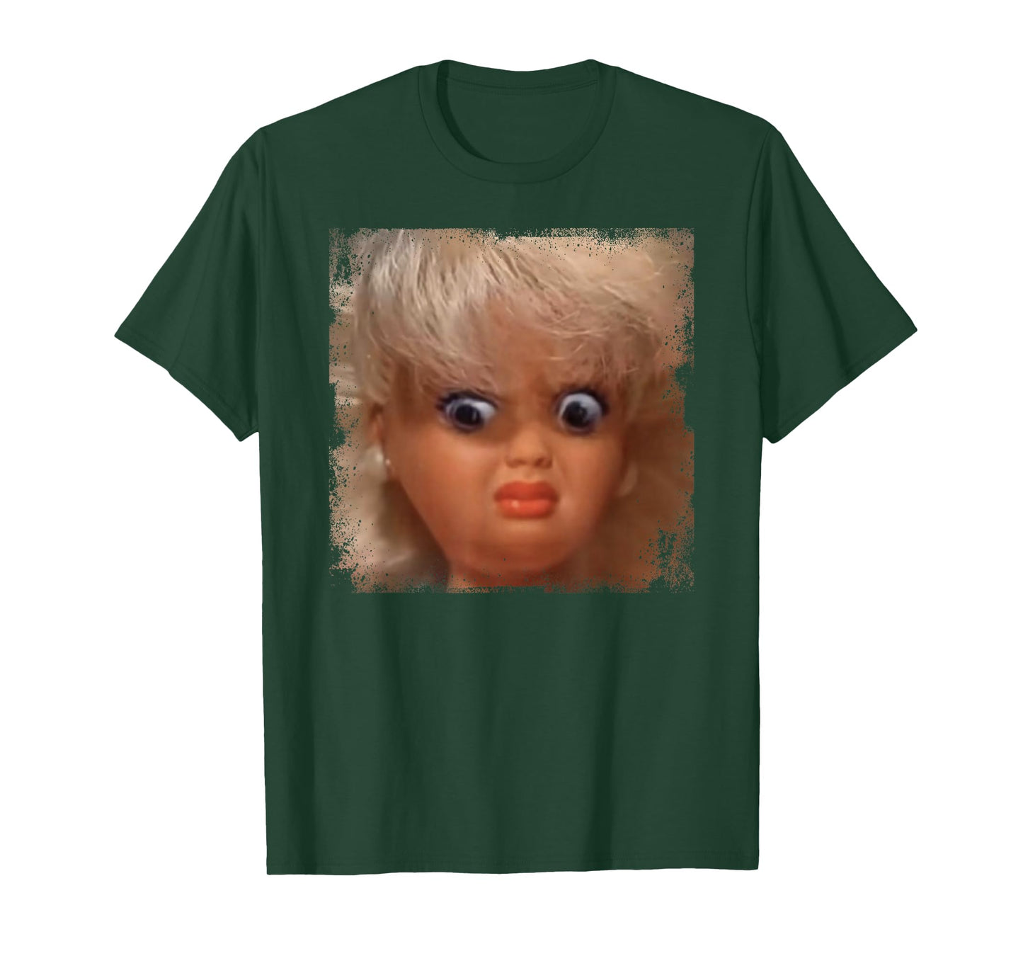 Funny Doll Face Meme T-Shirt