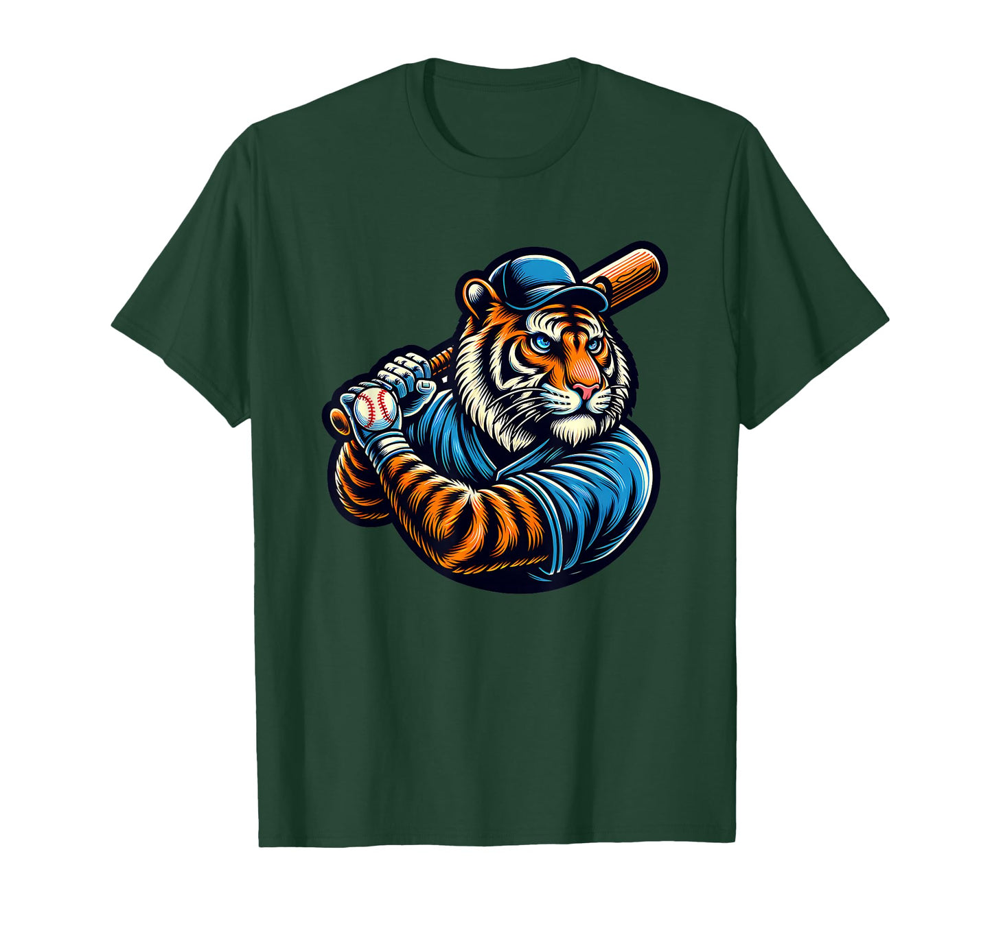 Fierce Tiger Baseball Power T-Shirt