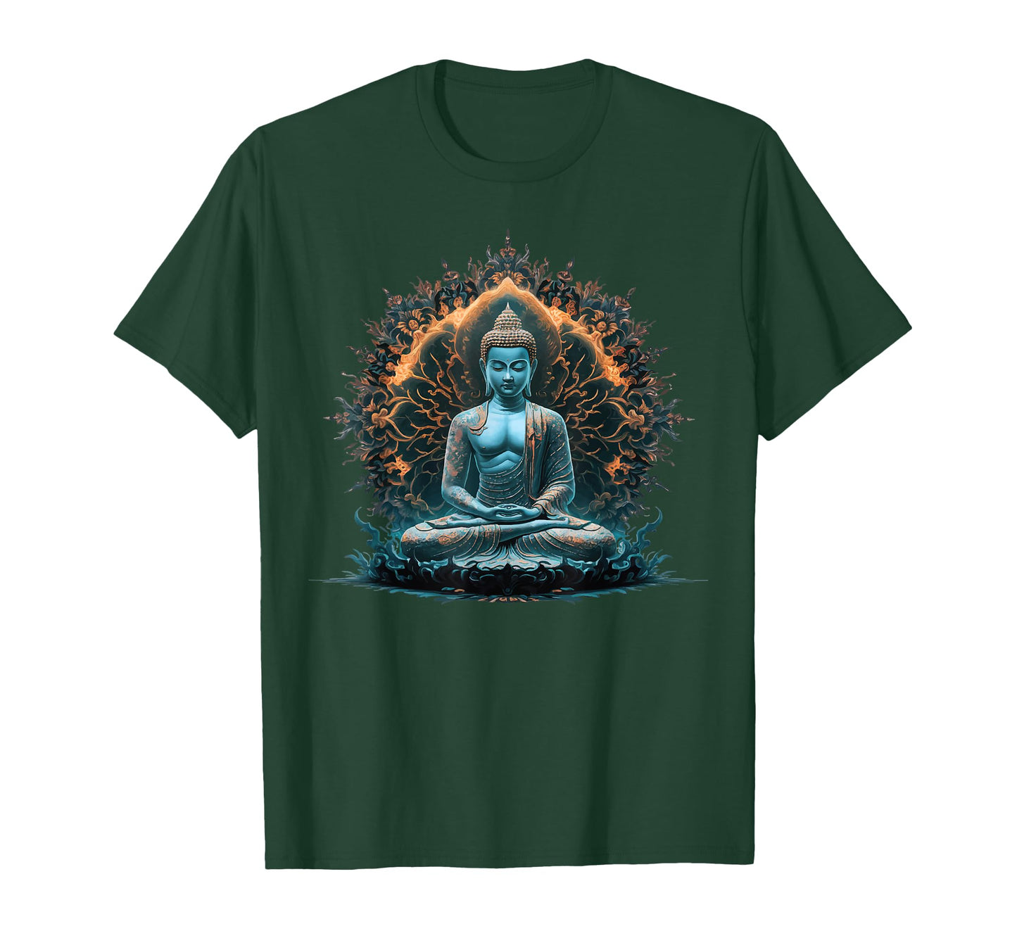 Buddha Spiritual Consciousness Meditation Buddhism Mandala T-Shirt