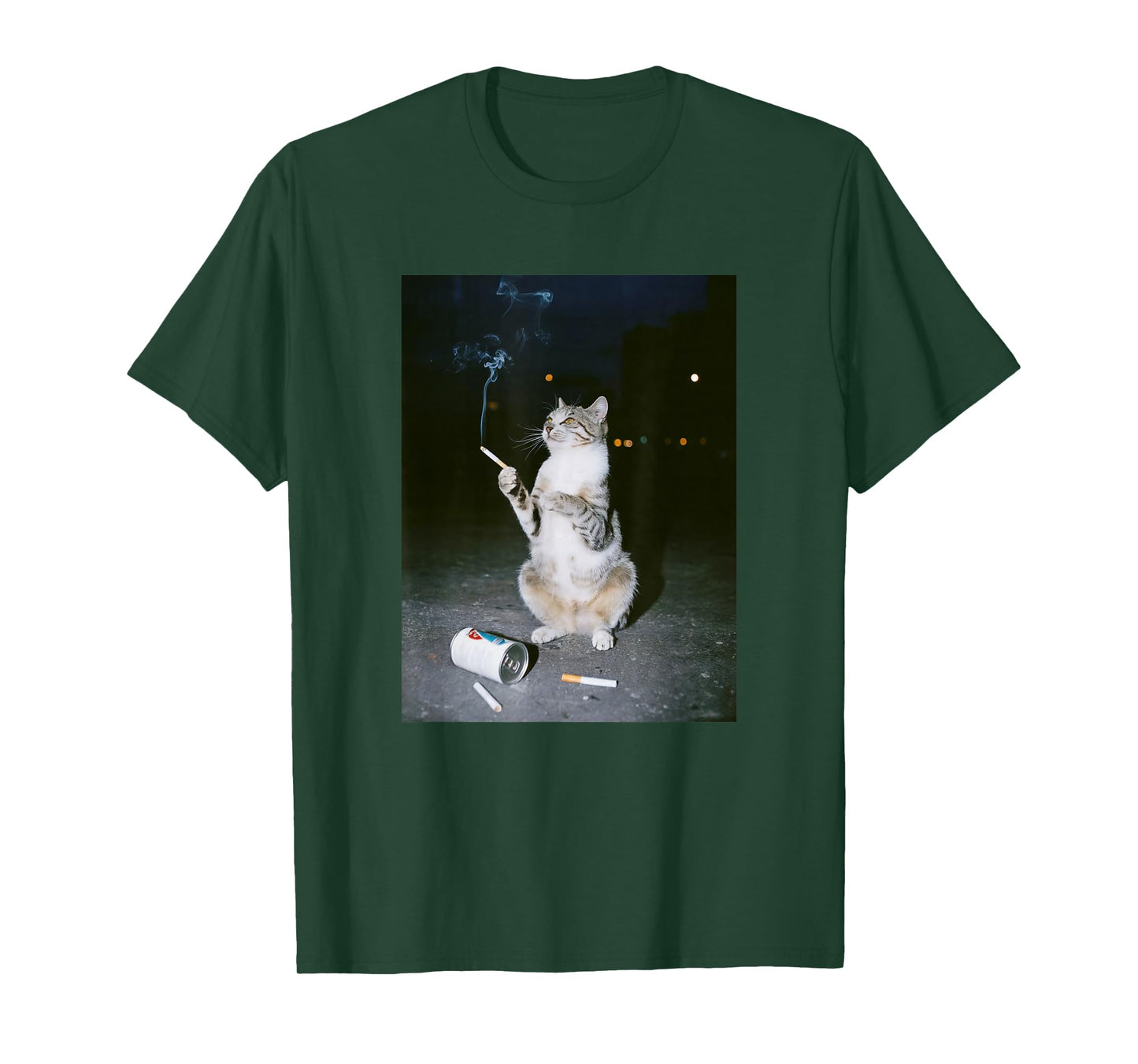 Street Gangster Cats Meme Cat Lovers Funny Memes Brainrot T-Shirt