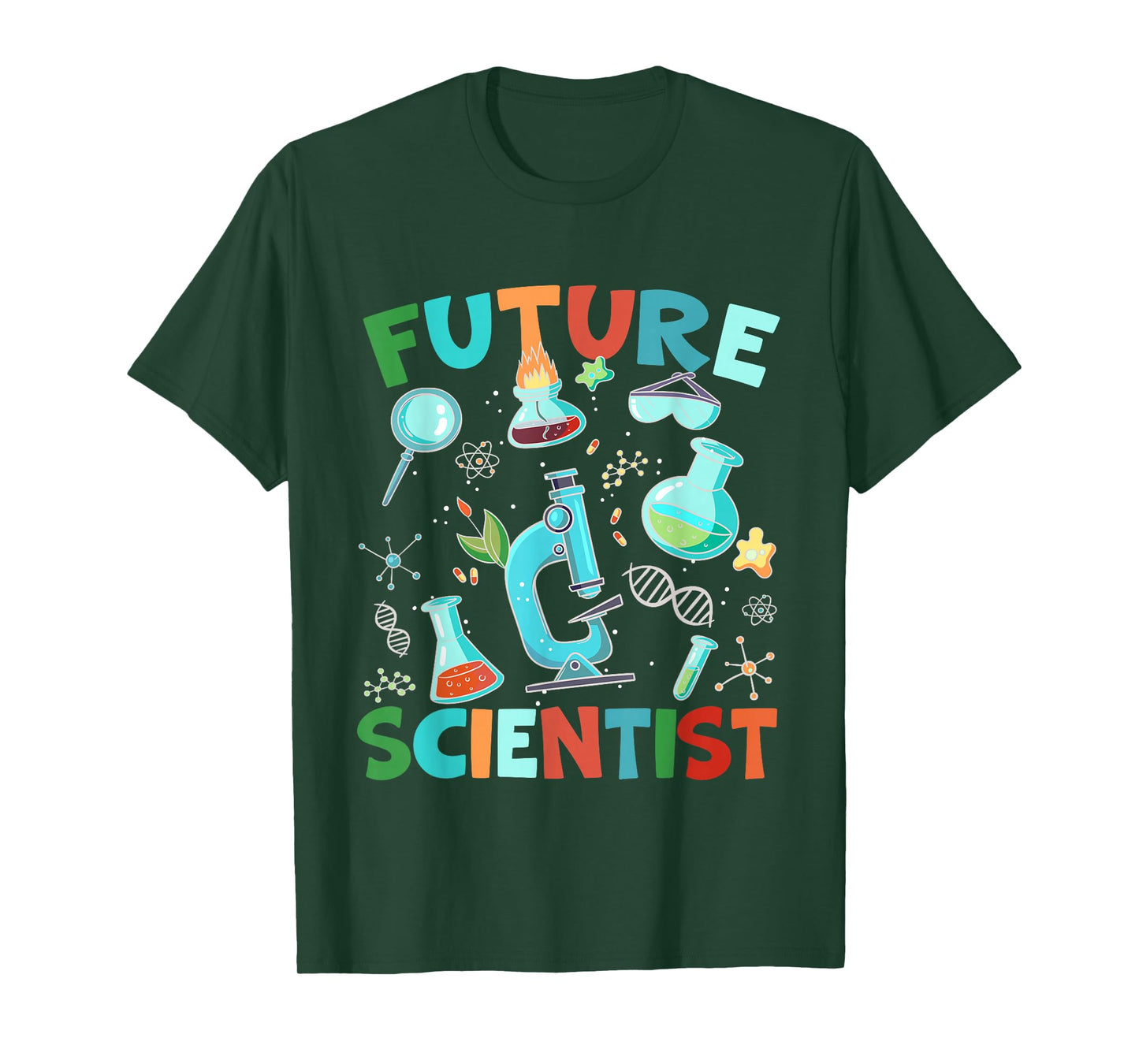 Future Scientist - Student Fair Scientist Boy Girl Science T-Shirt