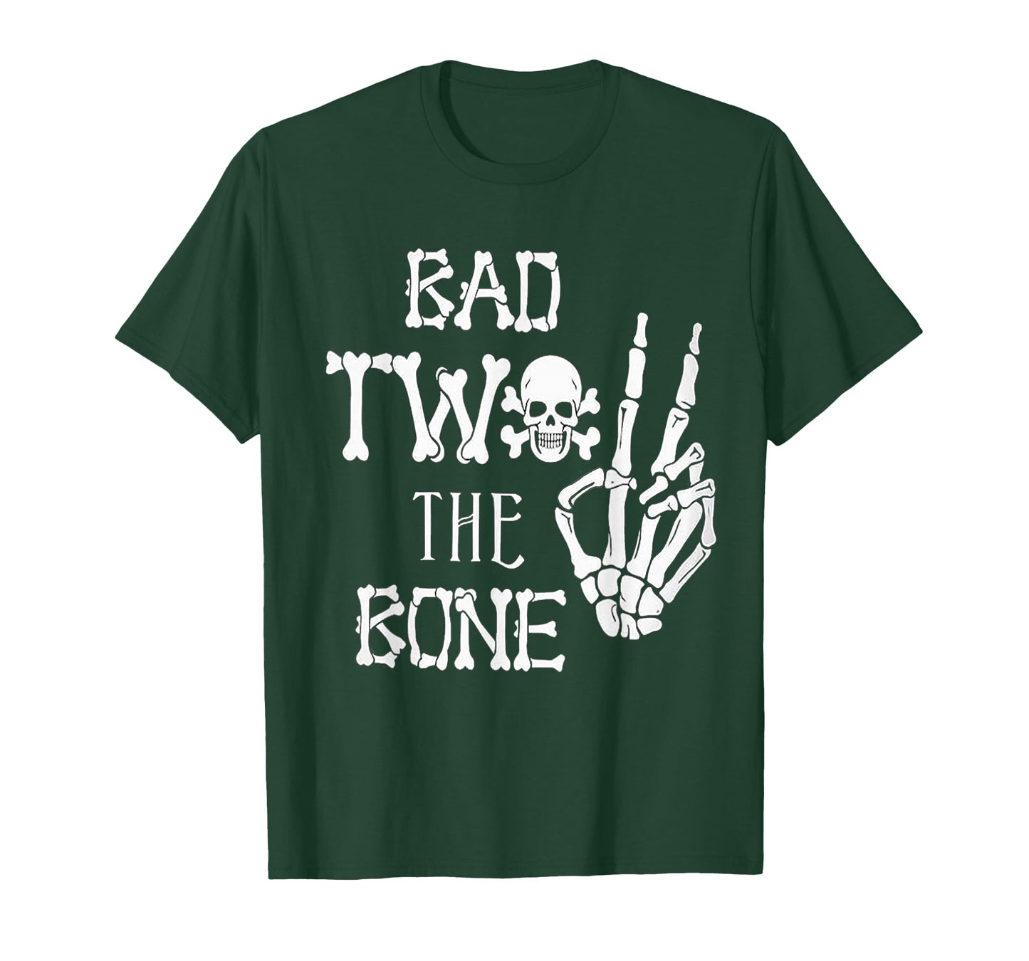 Bad Two the Bone Birthday 2 Years Old Birthday T-Shirt