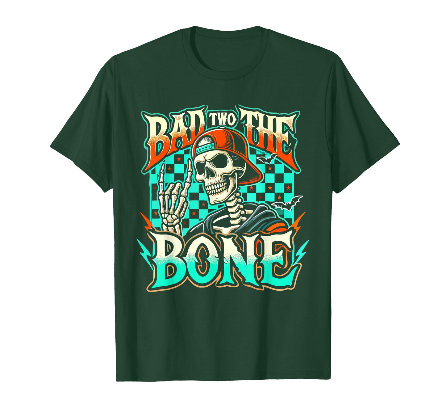 Bad Two the Bone Birthday Boy, 2 Years Old, 2nd Birthday T-Shirt